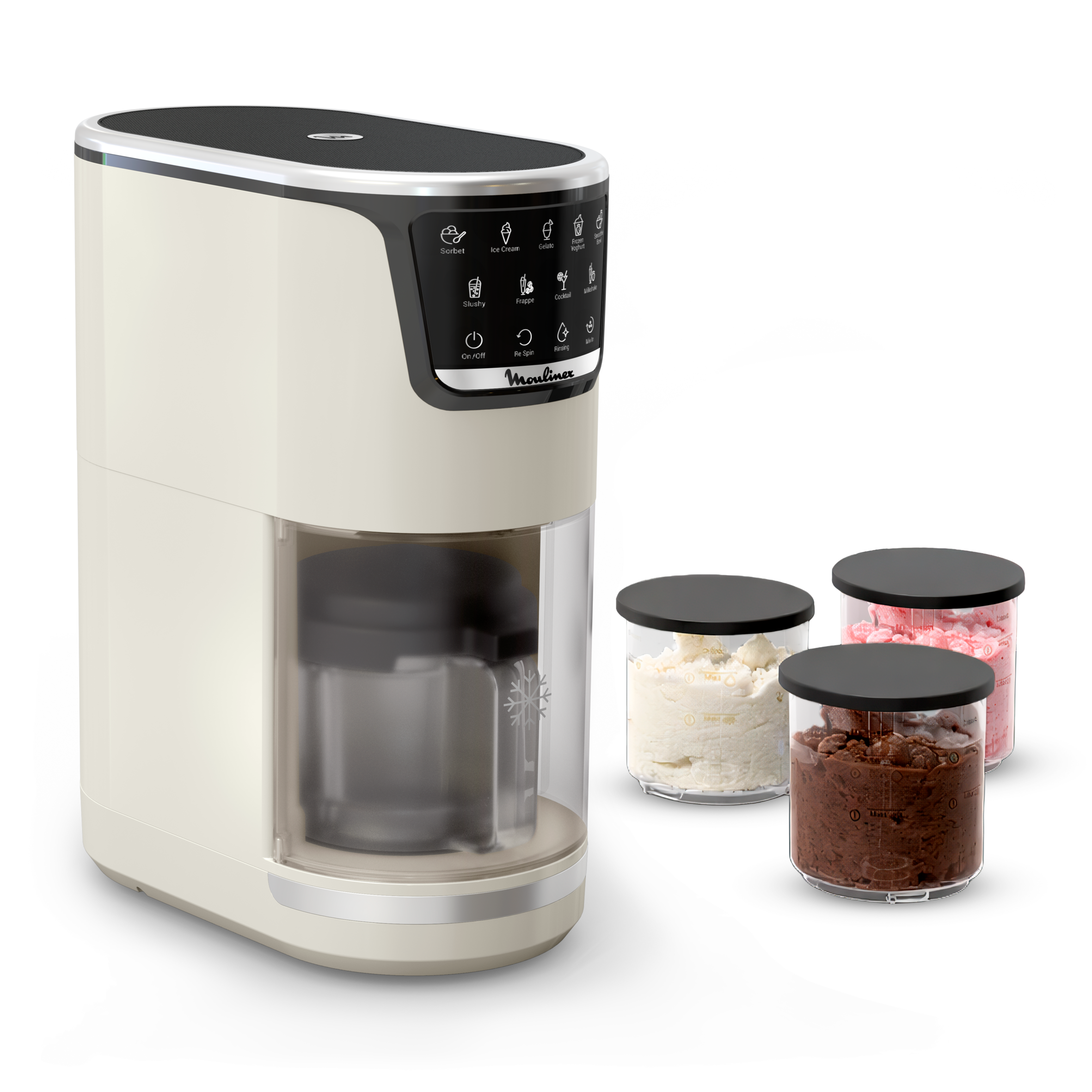 Dolci, Gelatiera, 10 Programmi in 1, Pulizia con Risciacquo Automatico