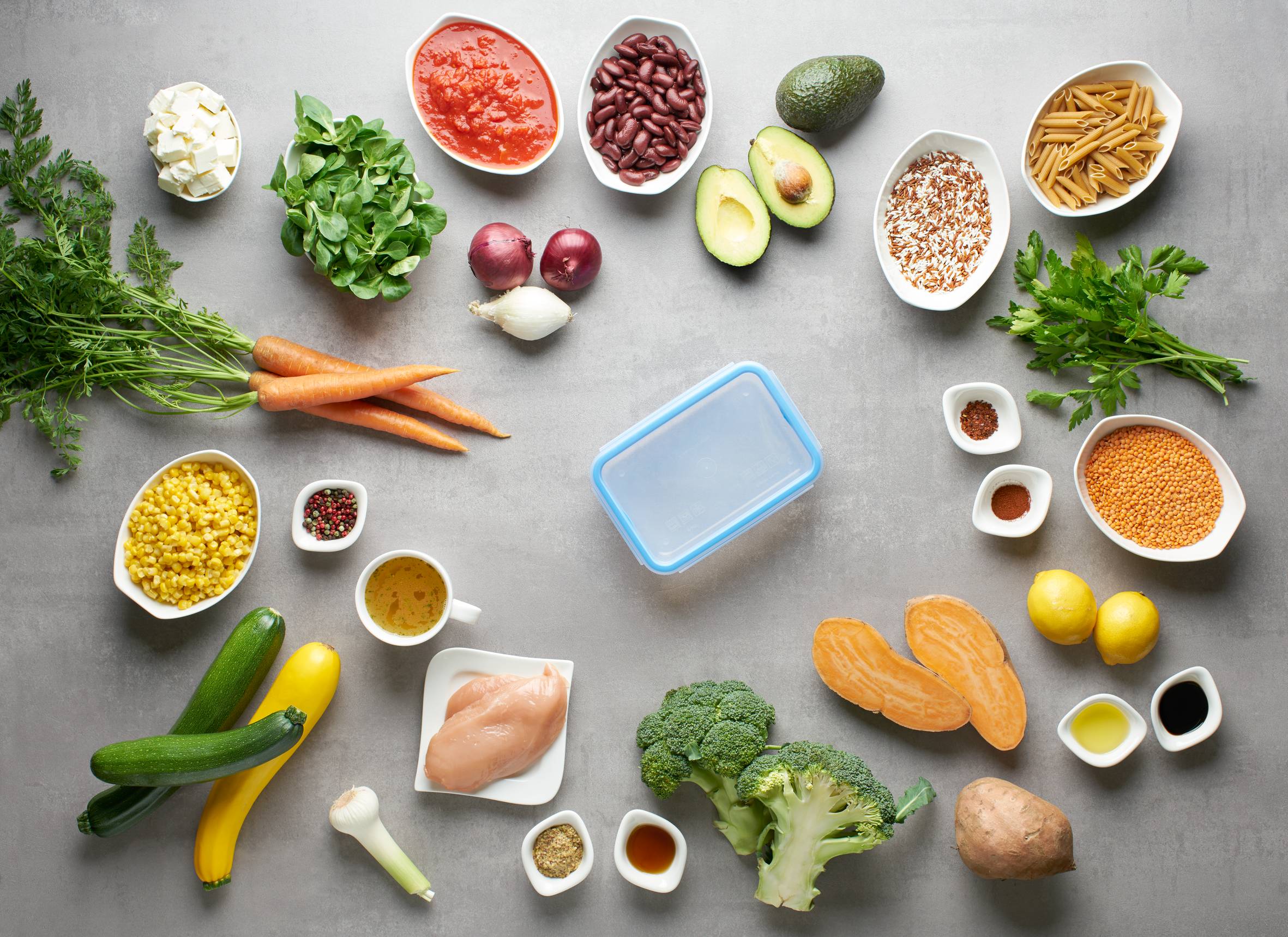 Set 5 Contenitori per Alimenti Masterseal Fresh 0,8L