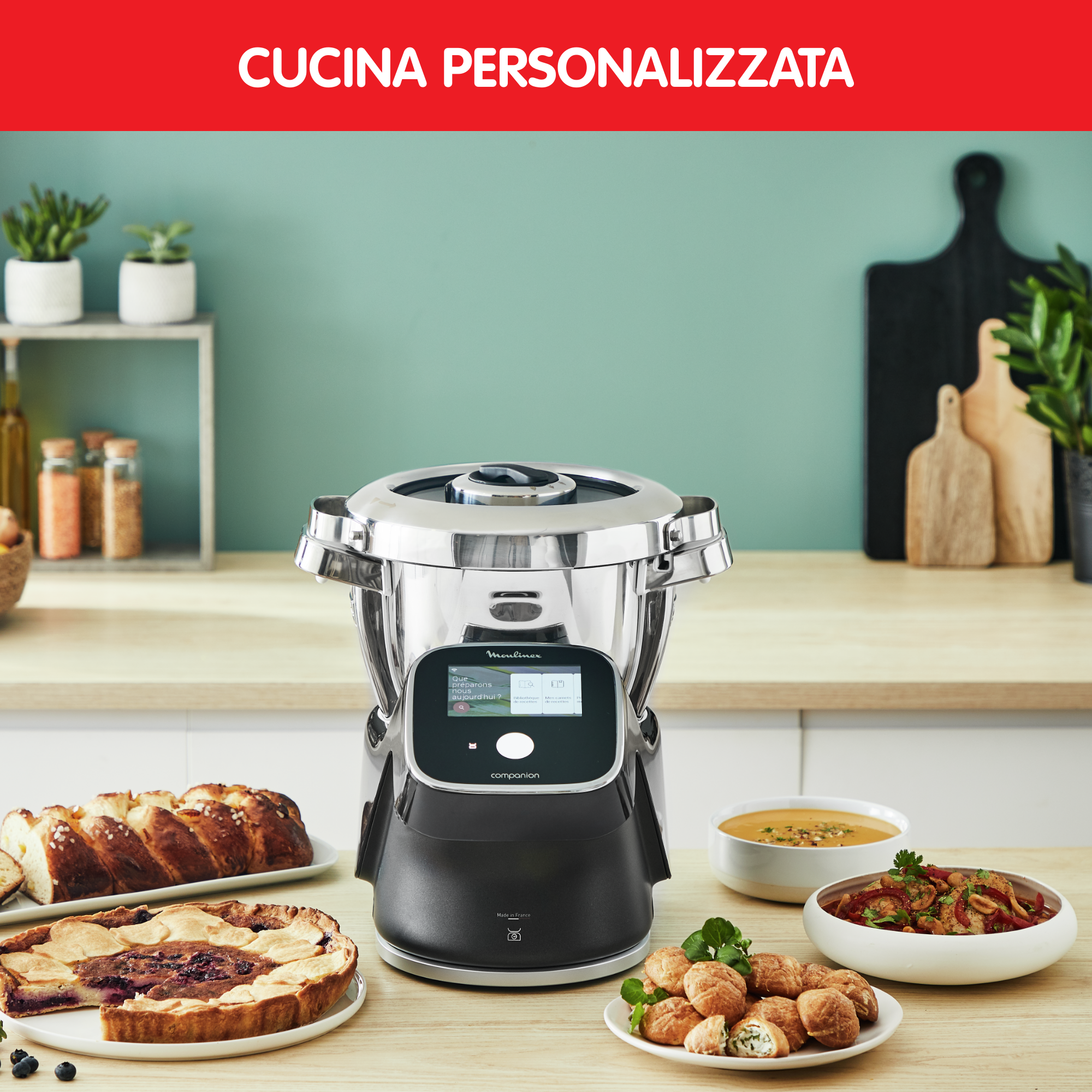 Robot da cucina multifunzione i-Companion Touch Pro (Black), Funzione Cottura, Capacità 3L, Schermo Touch, Bilancia Integrata, Kit Tritatutto