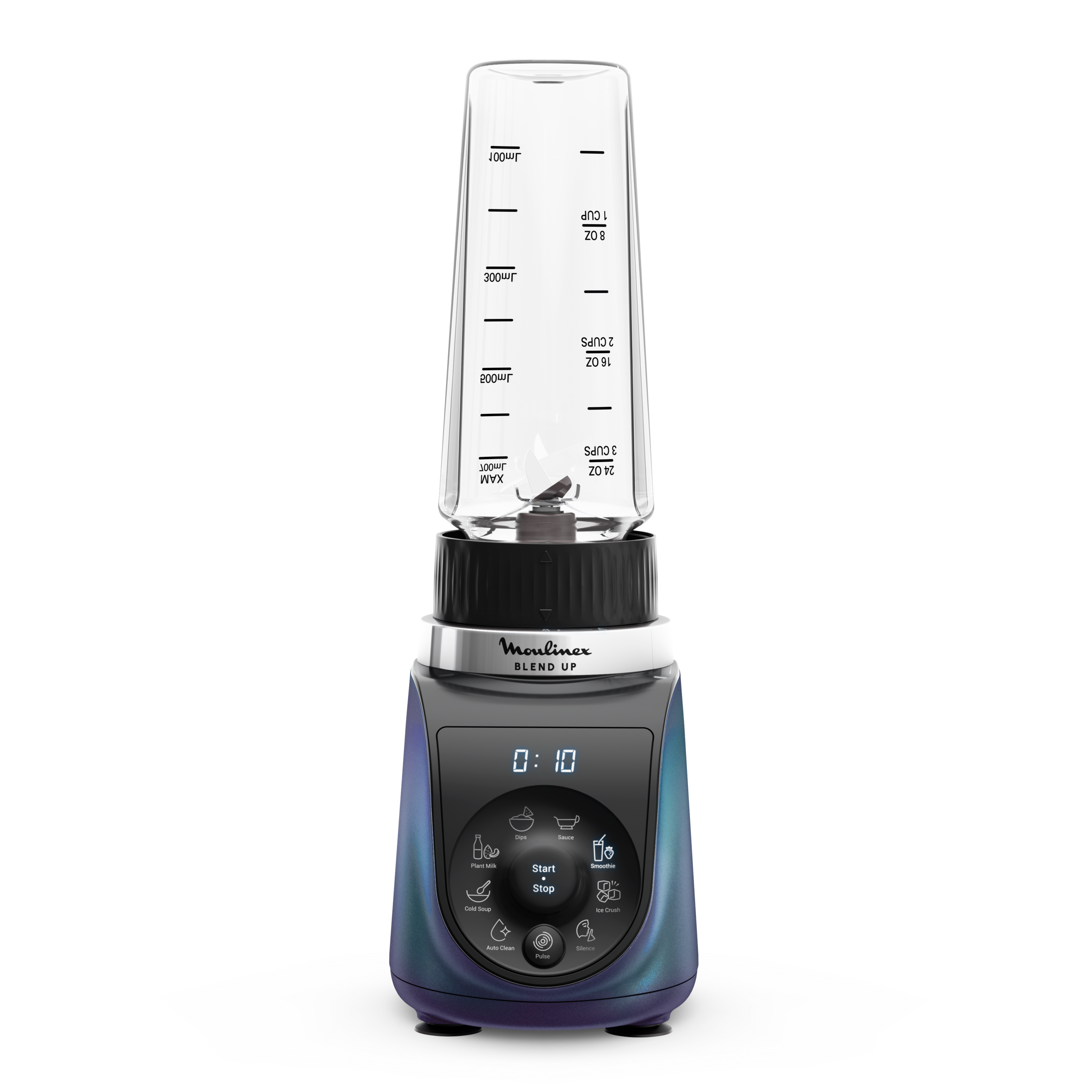 Frullatore Blend Up con 2 bottiglie da viaggio