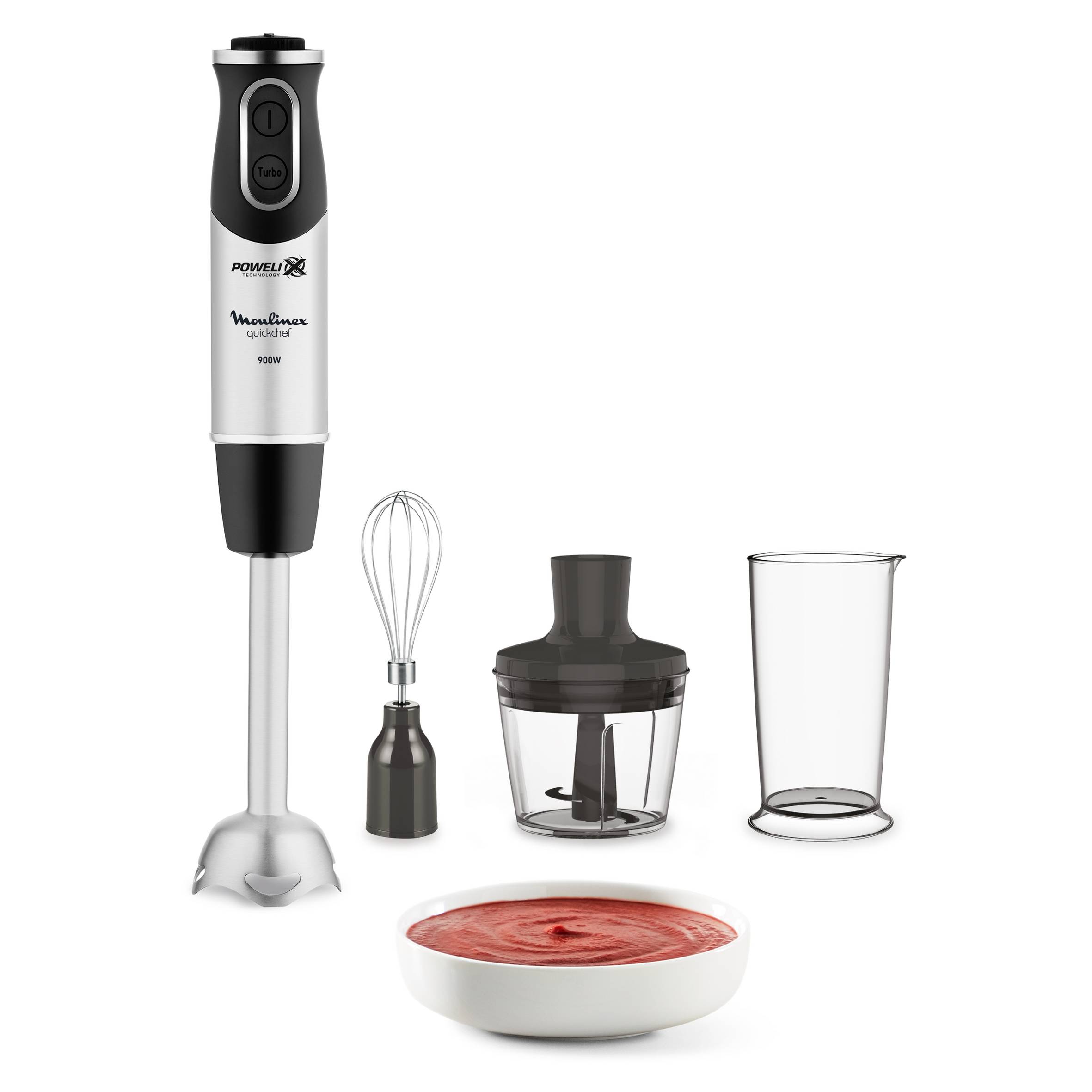 Mixer ad immersione Quickchef 3 in 1