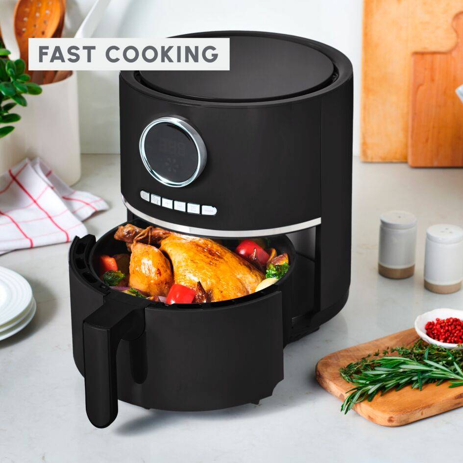 Friggitrice ad aria Air Fry Ultra 4,2L Black Glossy