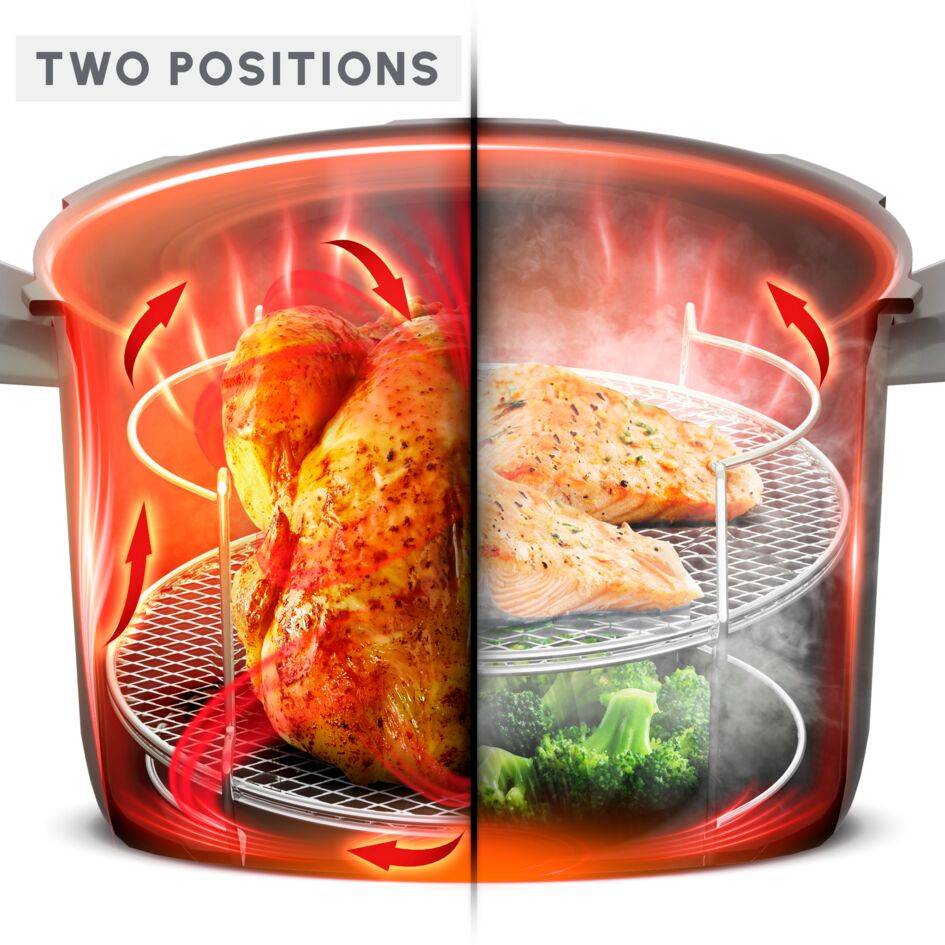 Griglia 2 in 1, Separatore di cottura XA60AD10