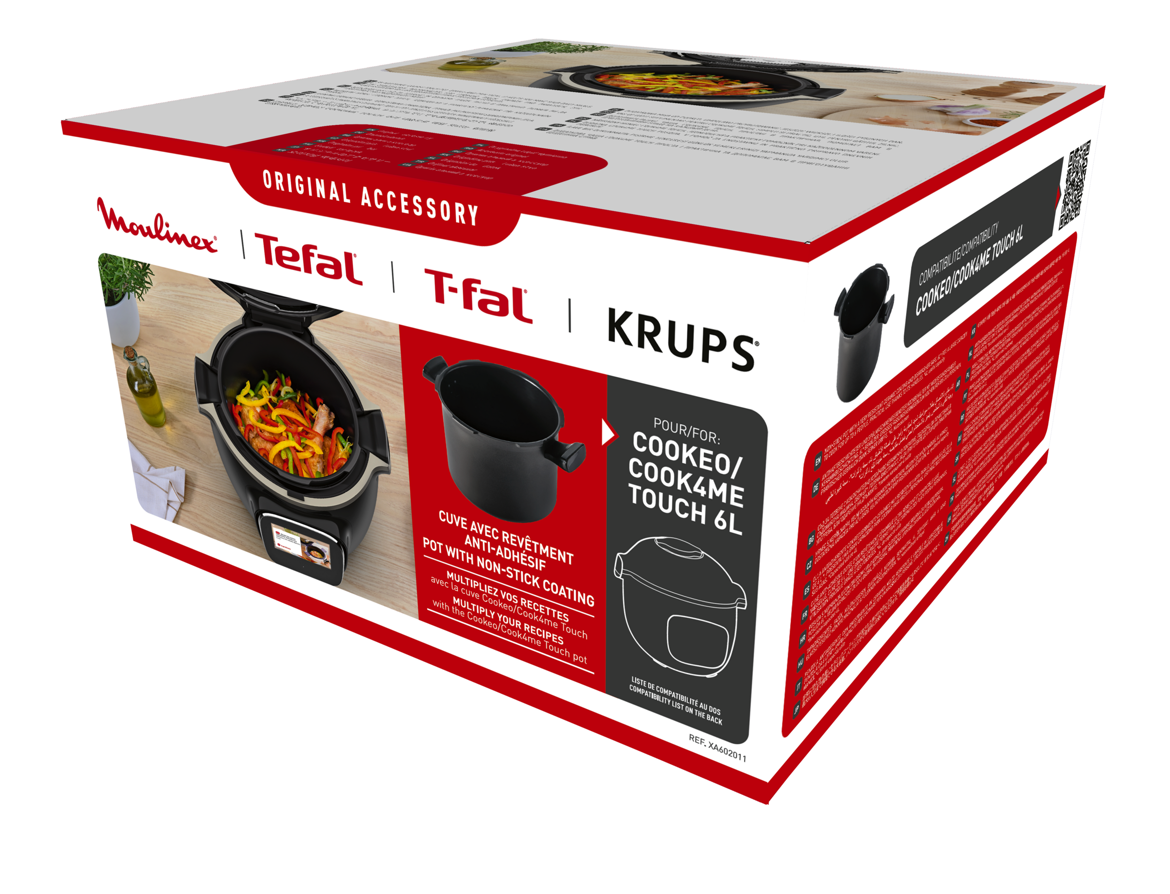 Recipiente per Cookeo/Cook4me Touch XA602011