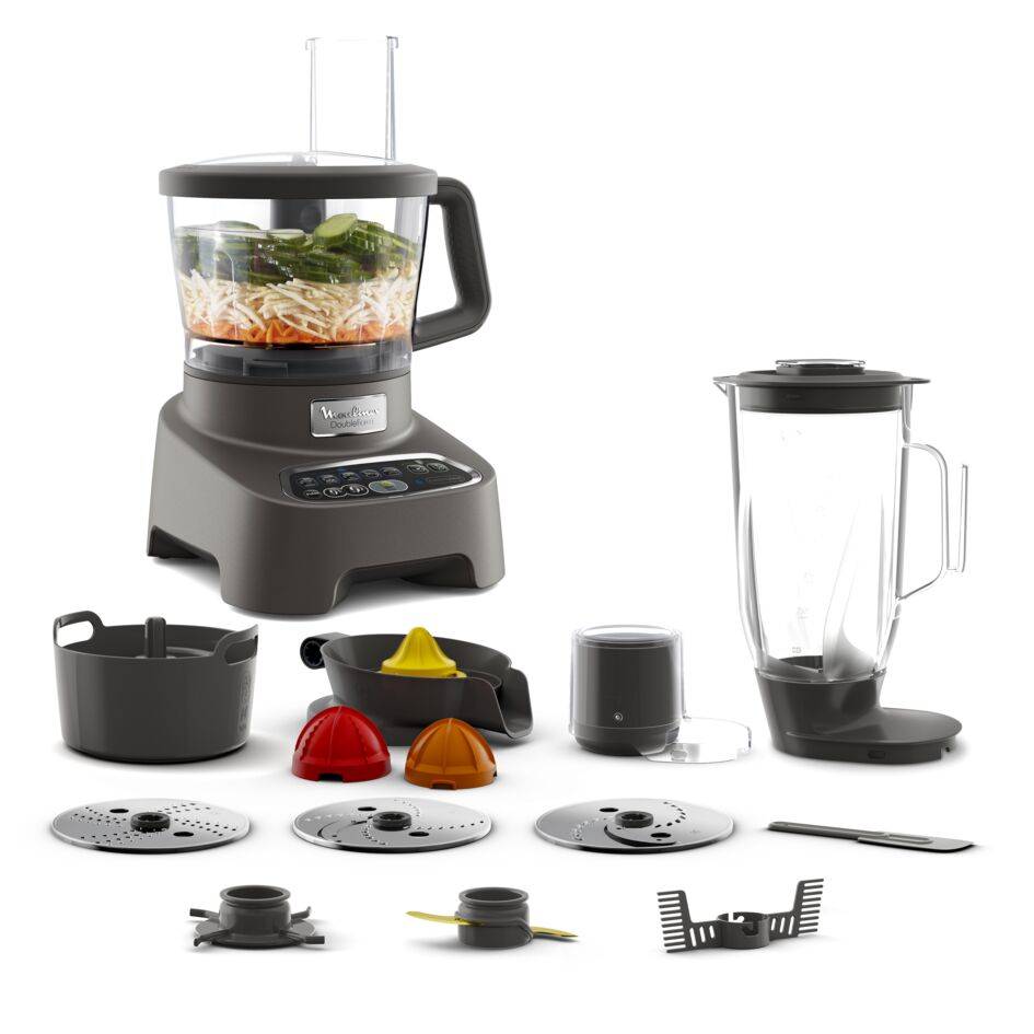 Robot da cucina multifunzione DoubleForce 3L Grey