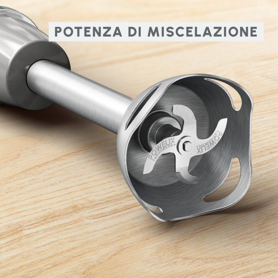 Mixer ad immersione Quickchef+ 2 in 1