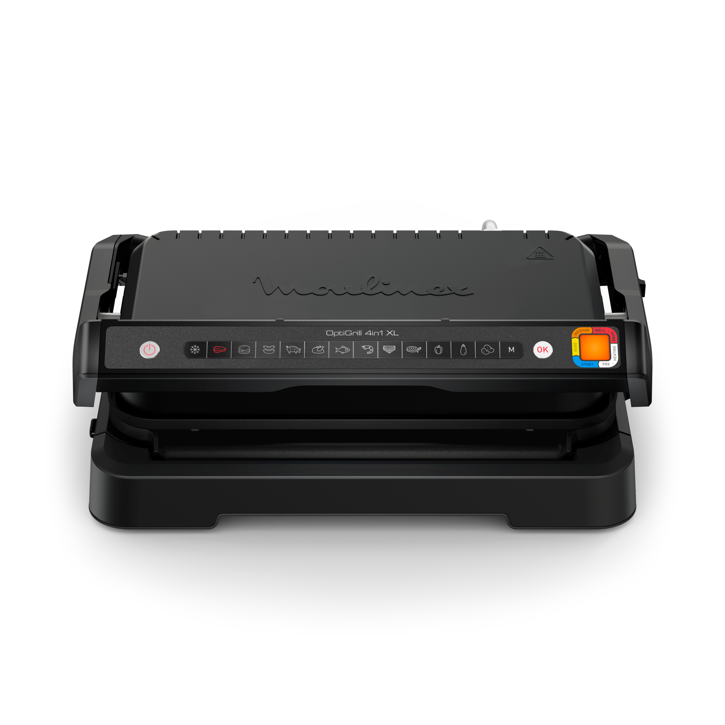 OptiGrill 4in1 XL, Griglia a Contatto Intelligente, Risultati Perfetti, Nessun Monitoraggio, 12 Programmi Automatici, 4 Funzioni di Cottura