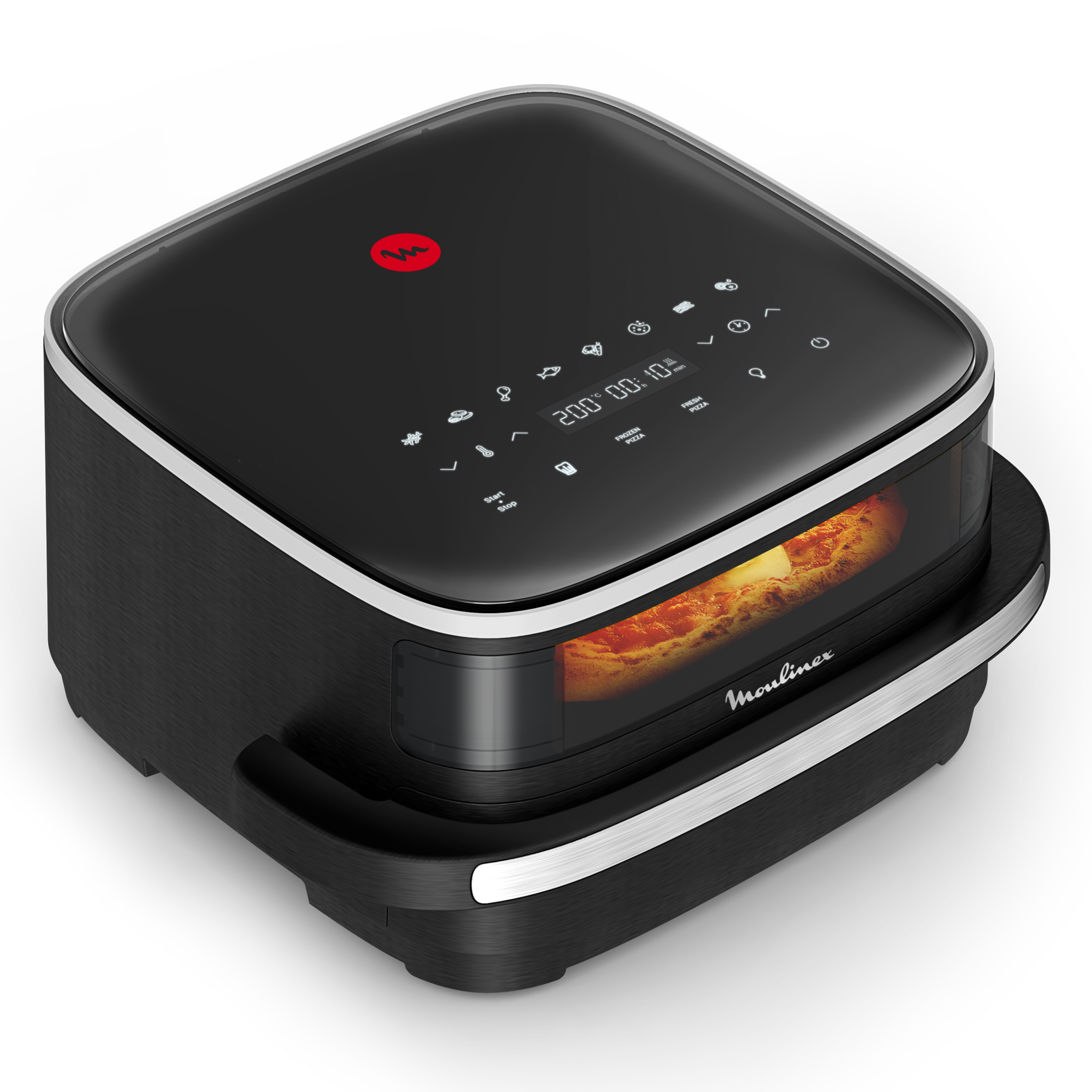 Easy Fry XL Surface, Friggitrice ad Aria, Grande Superficie di Cottura, Visore