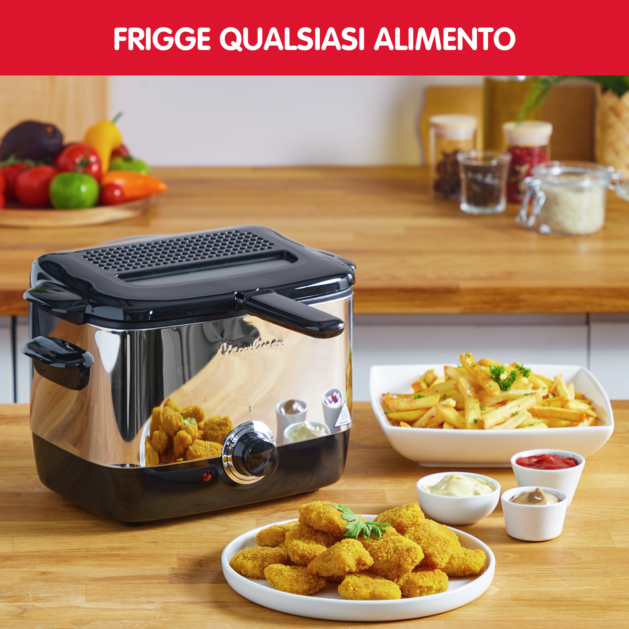 Friggitrice ad olio Mini Fryer 600gr