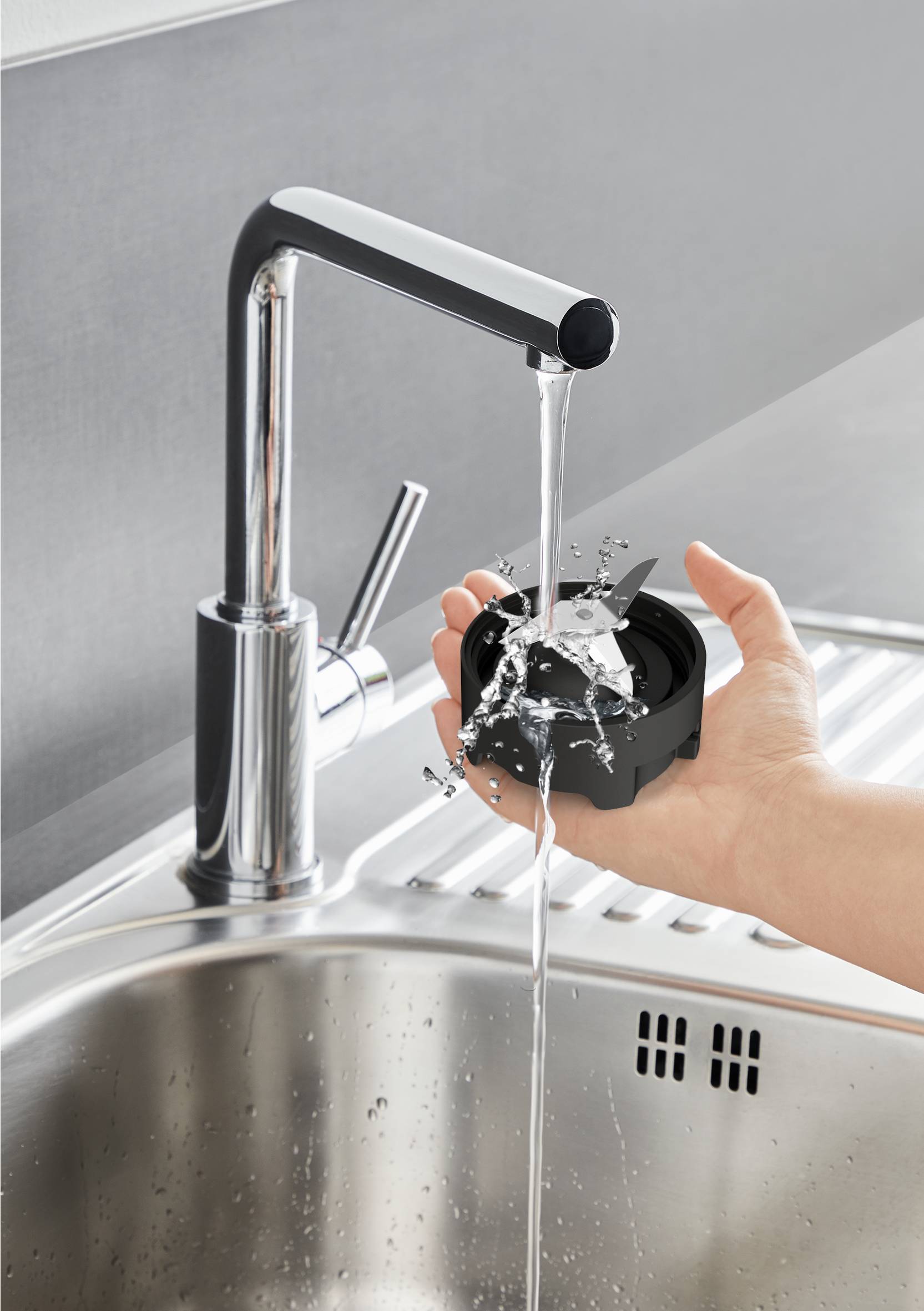 Frullatore Mix&Move con 2 bottiglie da viaggio