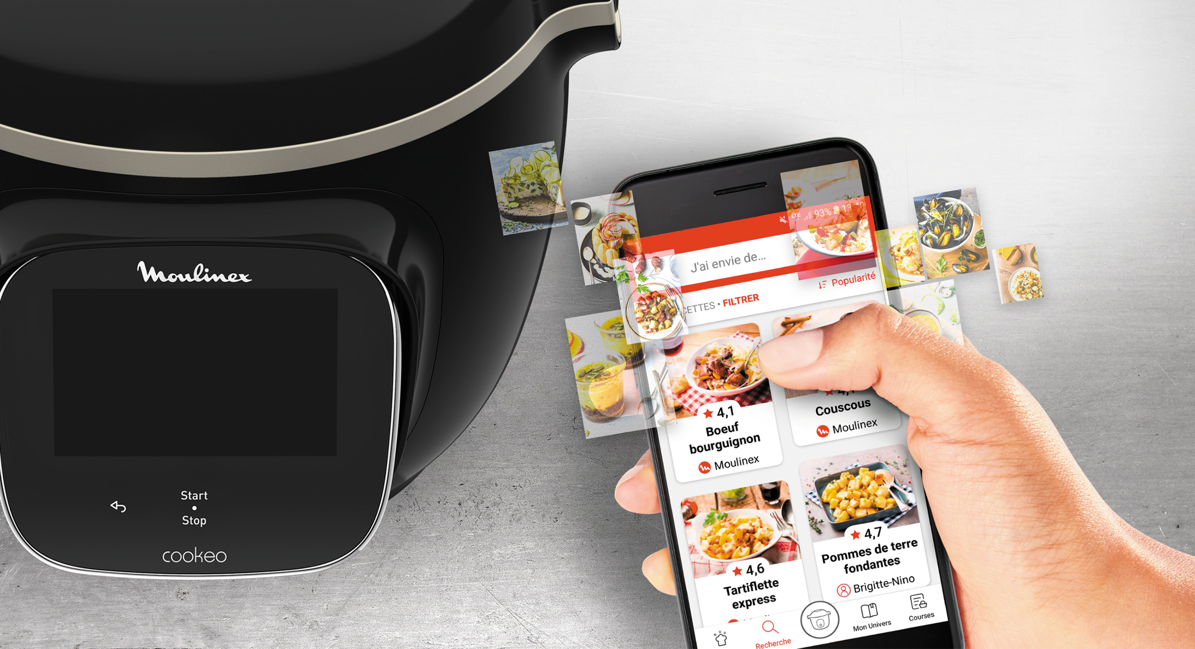 Multicooker Cookeo Touch Wifi 6L
