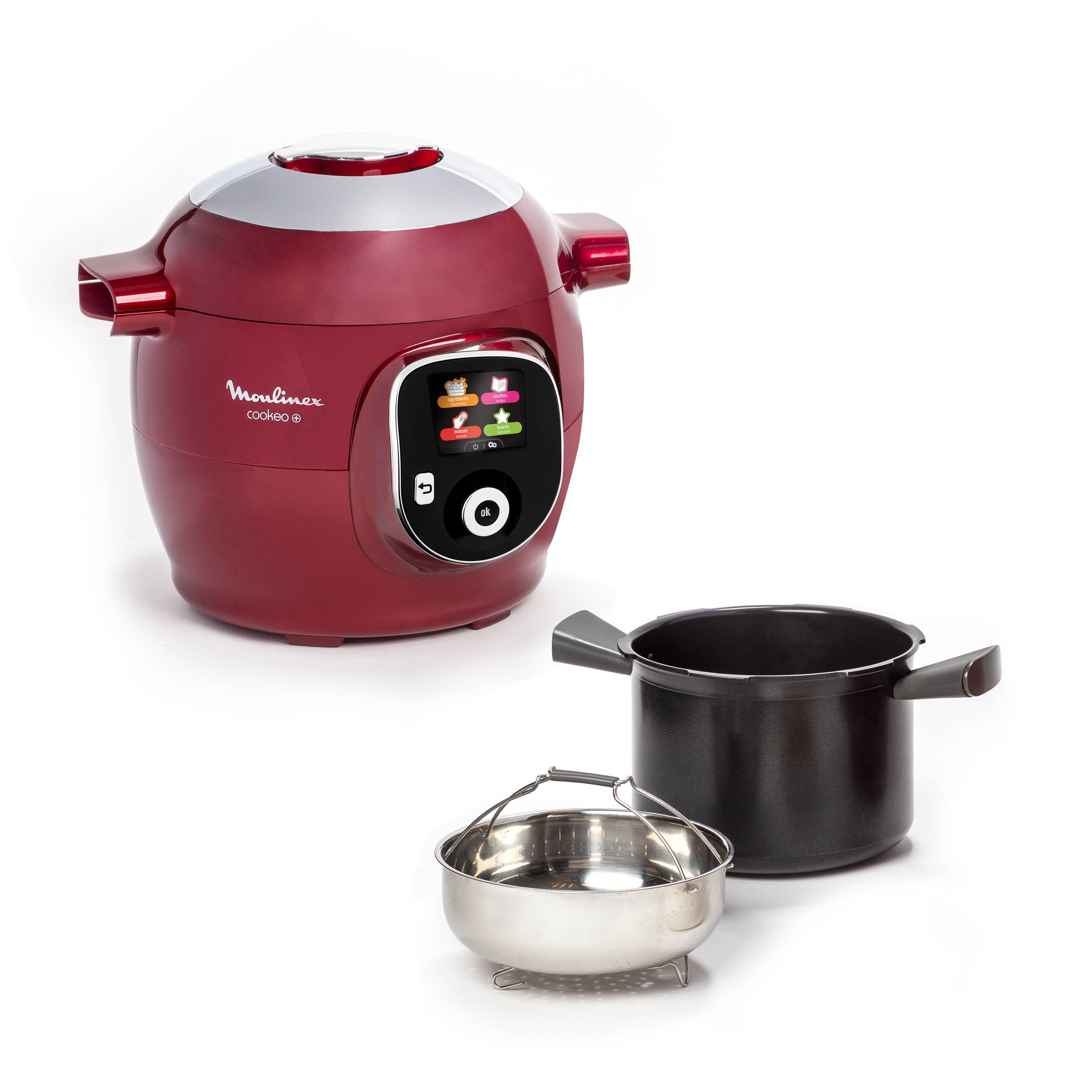 Multicooker Cookeo+ Red 6L