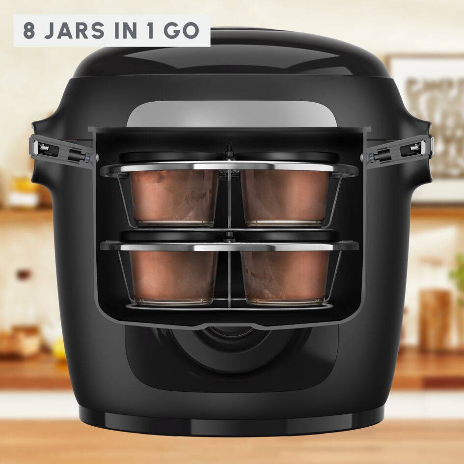 Accessorio set 8 vasetti in vetro per Multicooker Cookeo