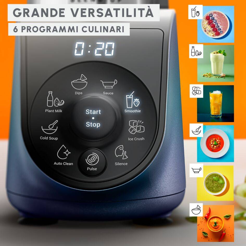 Frullatore Blend Up con 2 bottiglie da viaggio