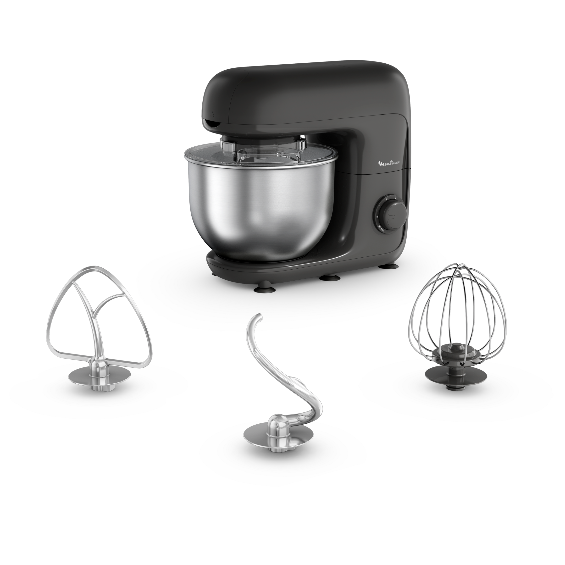 Bake Essential, Impastatrice planetaria, Ciotola da 4.8 L, Kit di miscelazione e impasto, 800 W