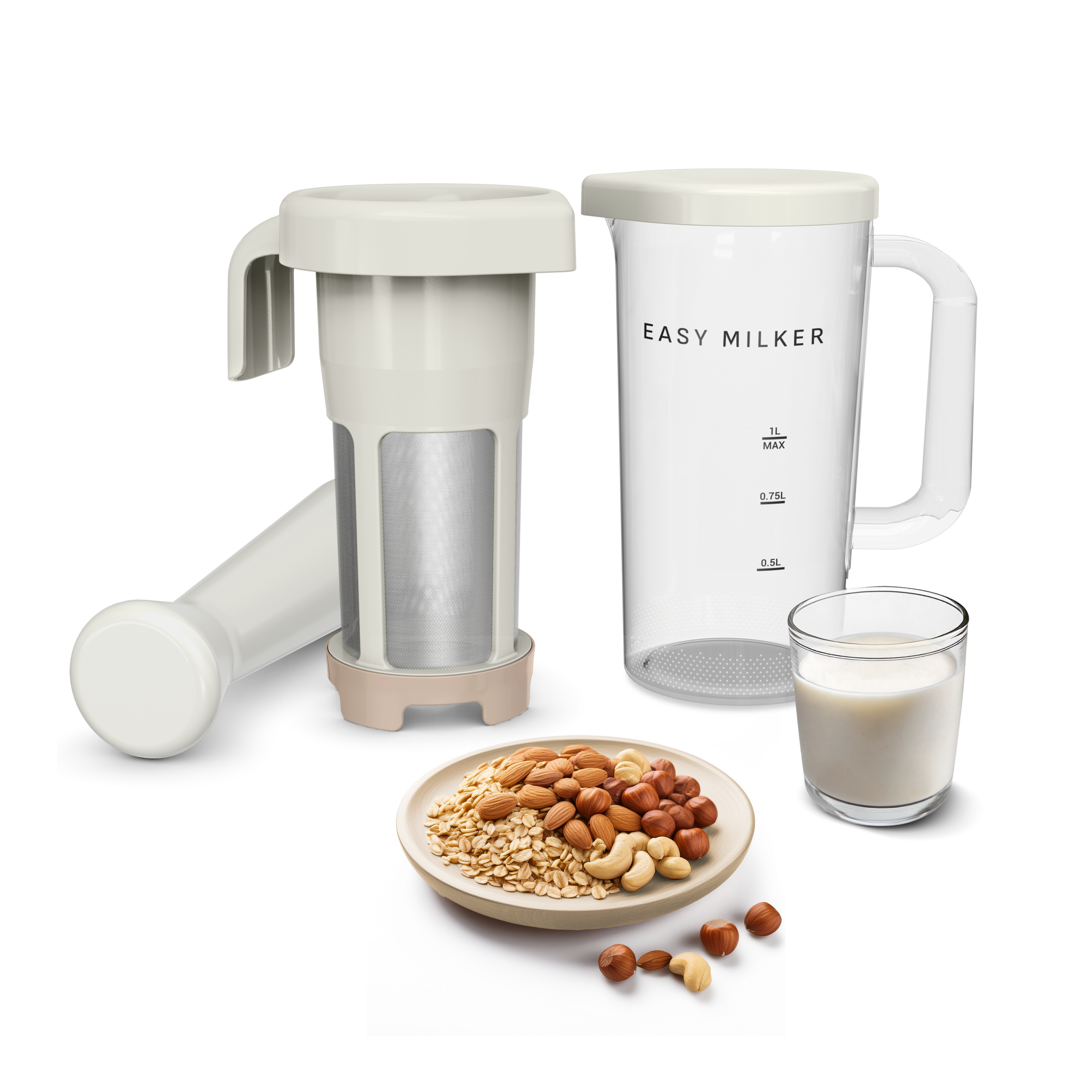 Easy Milker, Macchina per Latte Vegetale, Rapida e Semplice, Risultati Personalizzati