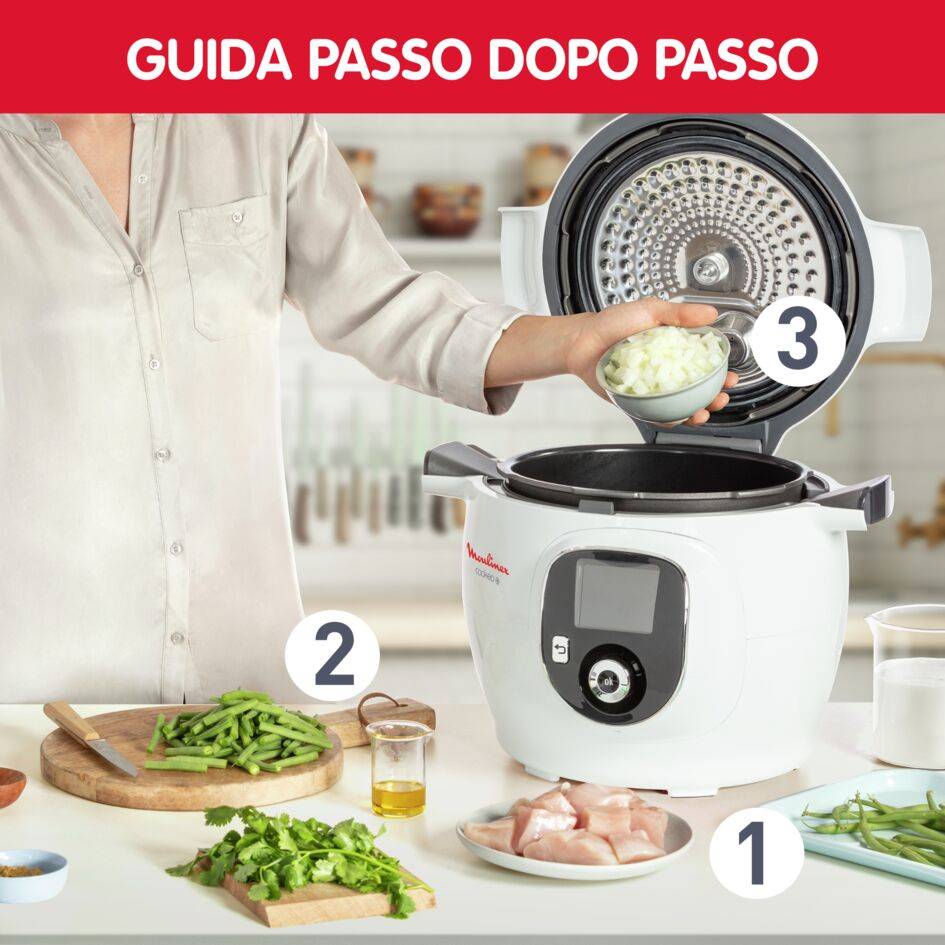 Multicooker Cookeo+ White 6L