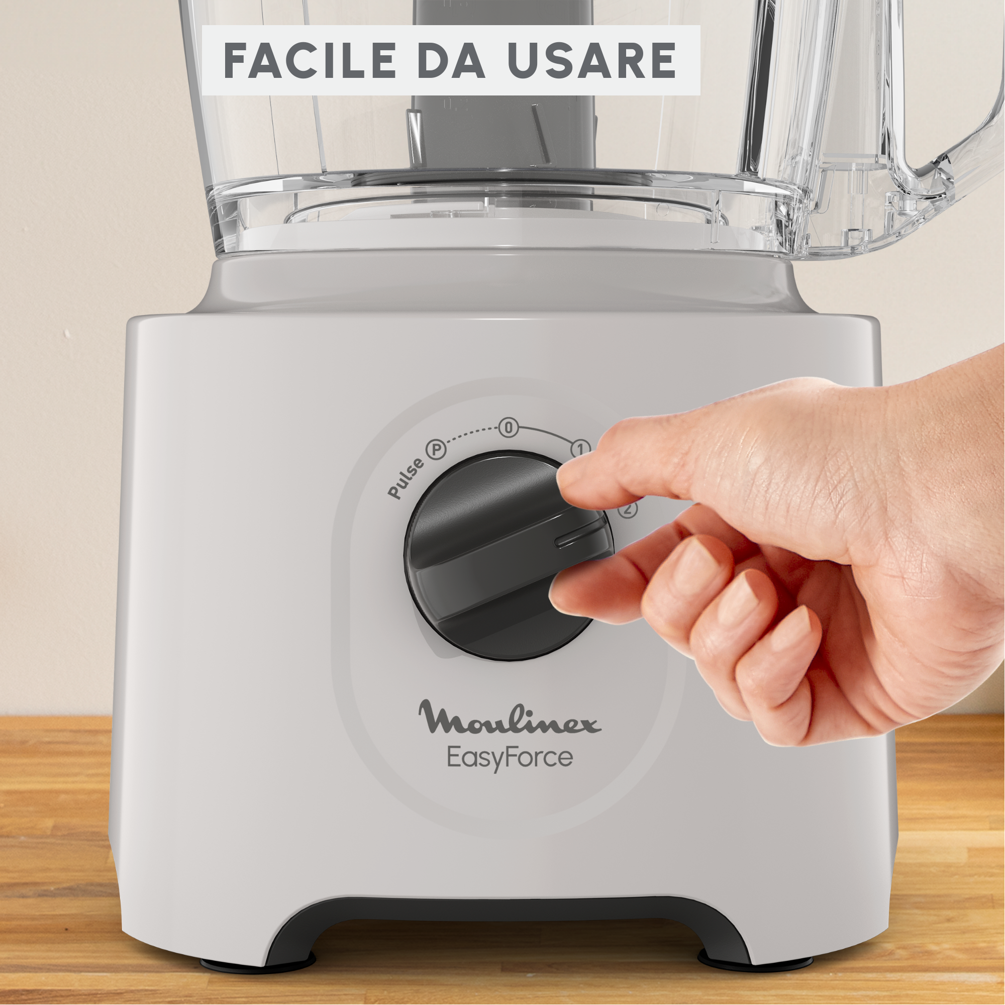 Easy Force, Robot da Cucina, 4 Accessori, 15 Funzioni