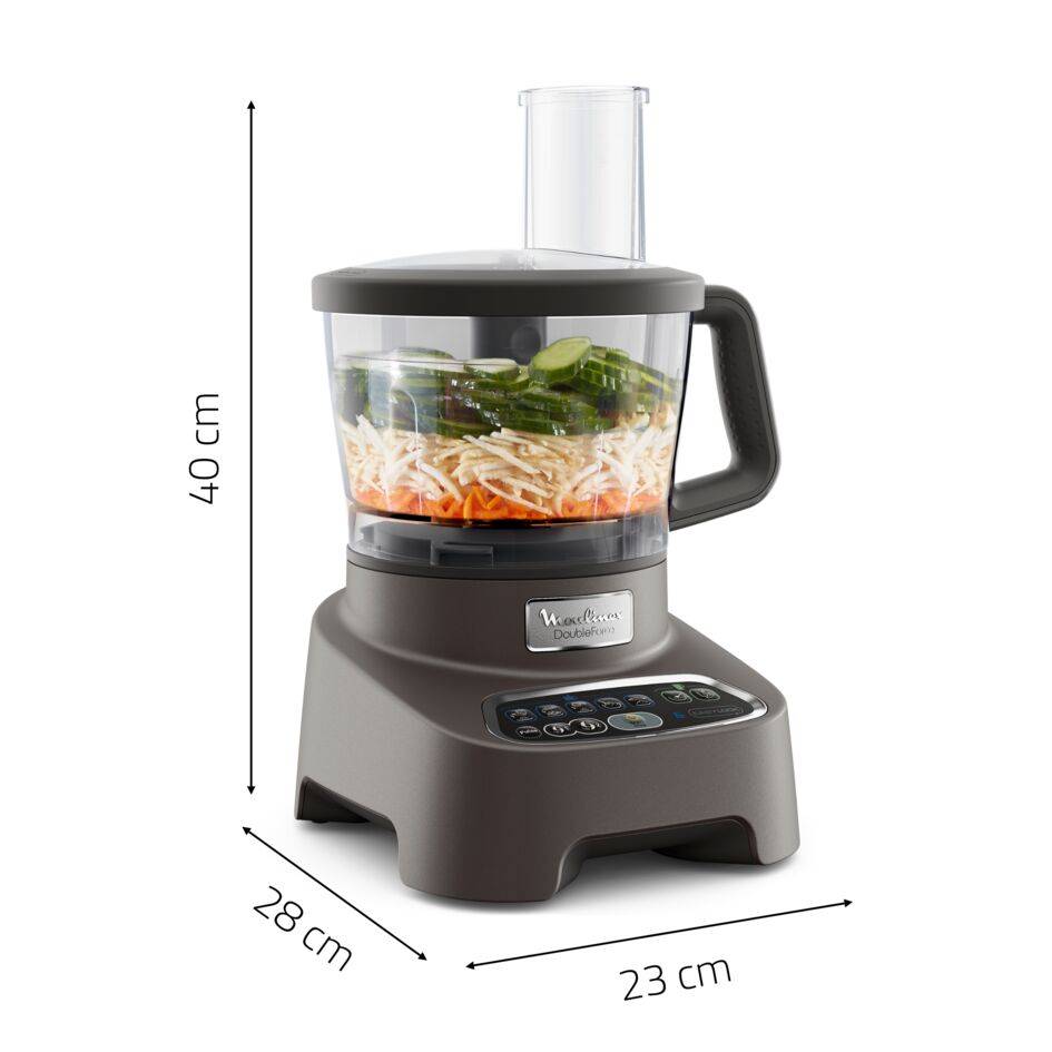 Robot da cucina multifunzione DoubleForce 3L Grey