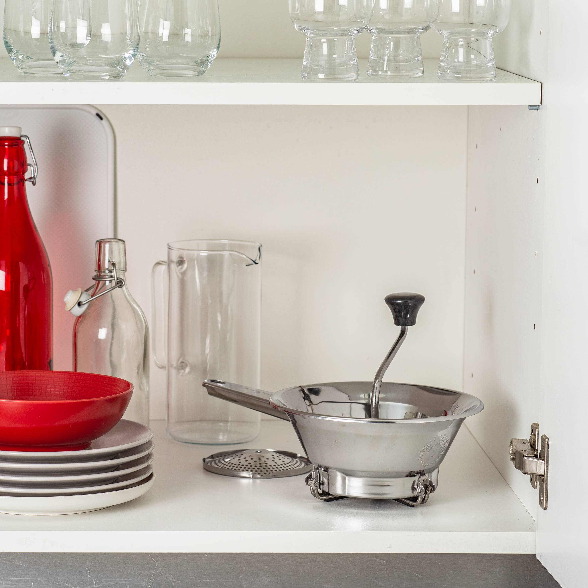 Passaverdure piccolo in acciaio inox