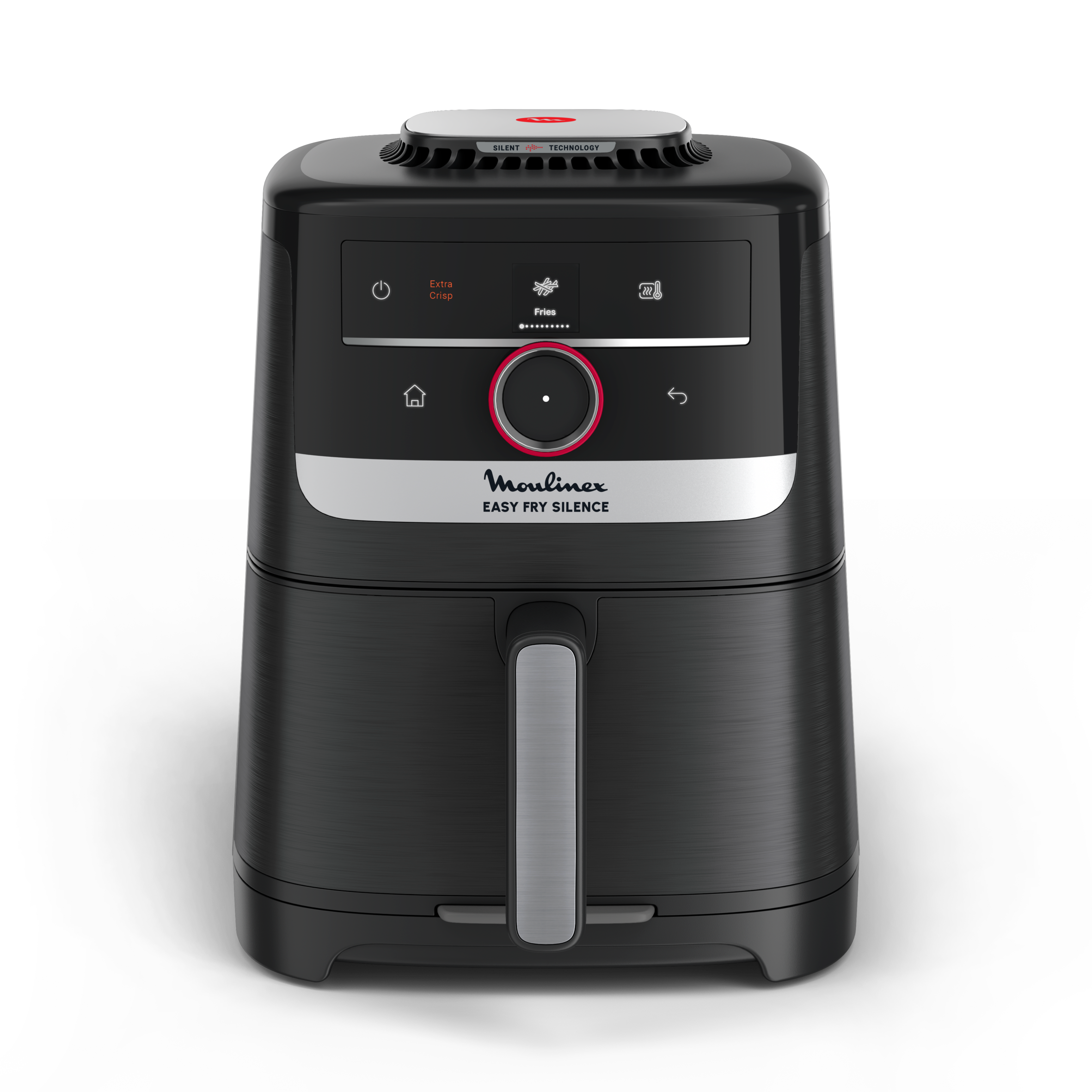 Easy Fry Smart & Silence, Friggitrice ad aria 5L, Silent Technology, Easy Clean & Store System