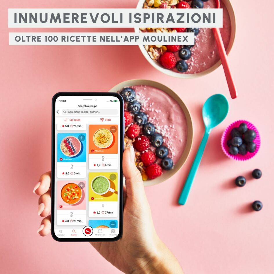 Frullatore Blend Up con 2 bottiglie da viaggio