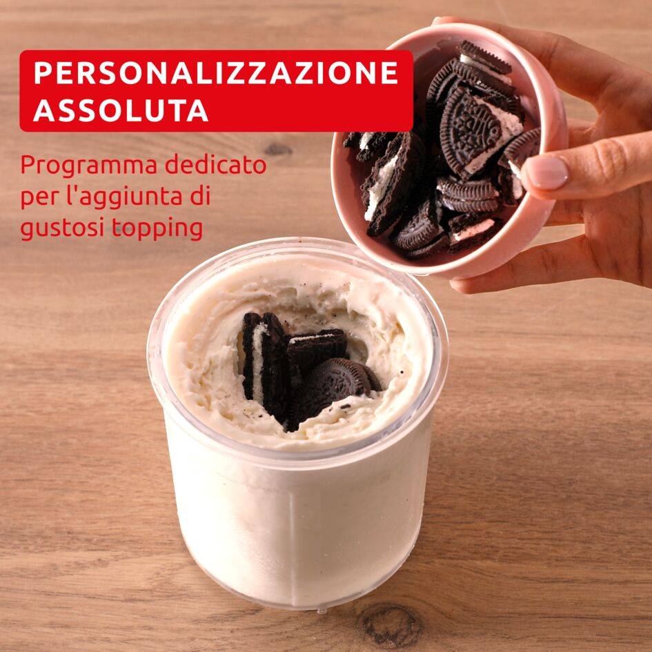 Dolci, Gelatiera, 10 Programmi in 1, Pulizia con Risciacquo Automatico