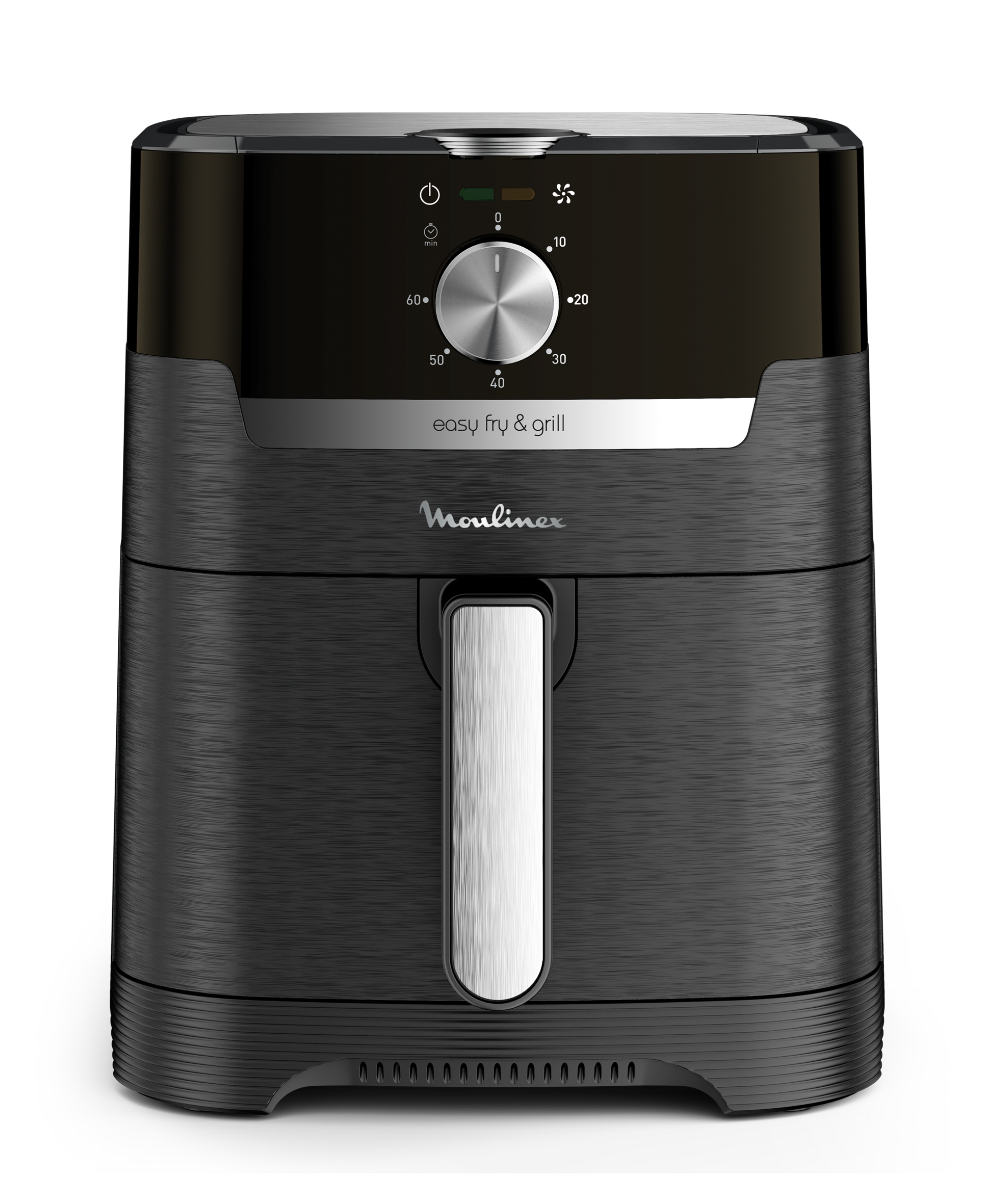 Easy Fry & Grill, Friggitrice ad Aria 4.6L,/1kg, Analogica, Funzione Grill, Griglia in Alluminio Pressofuso