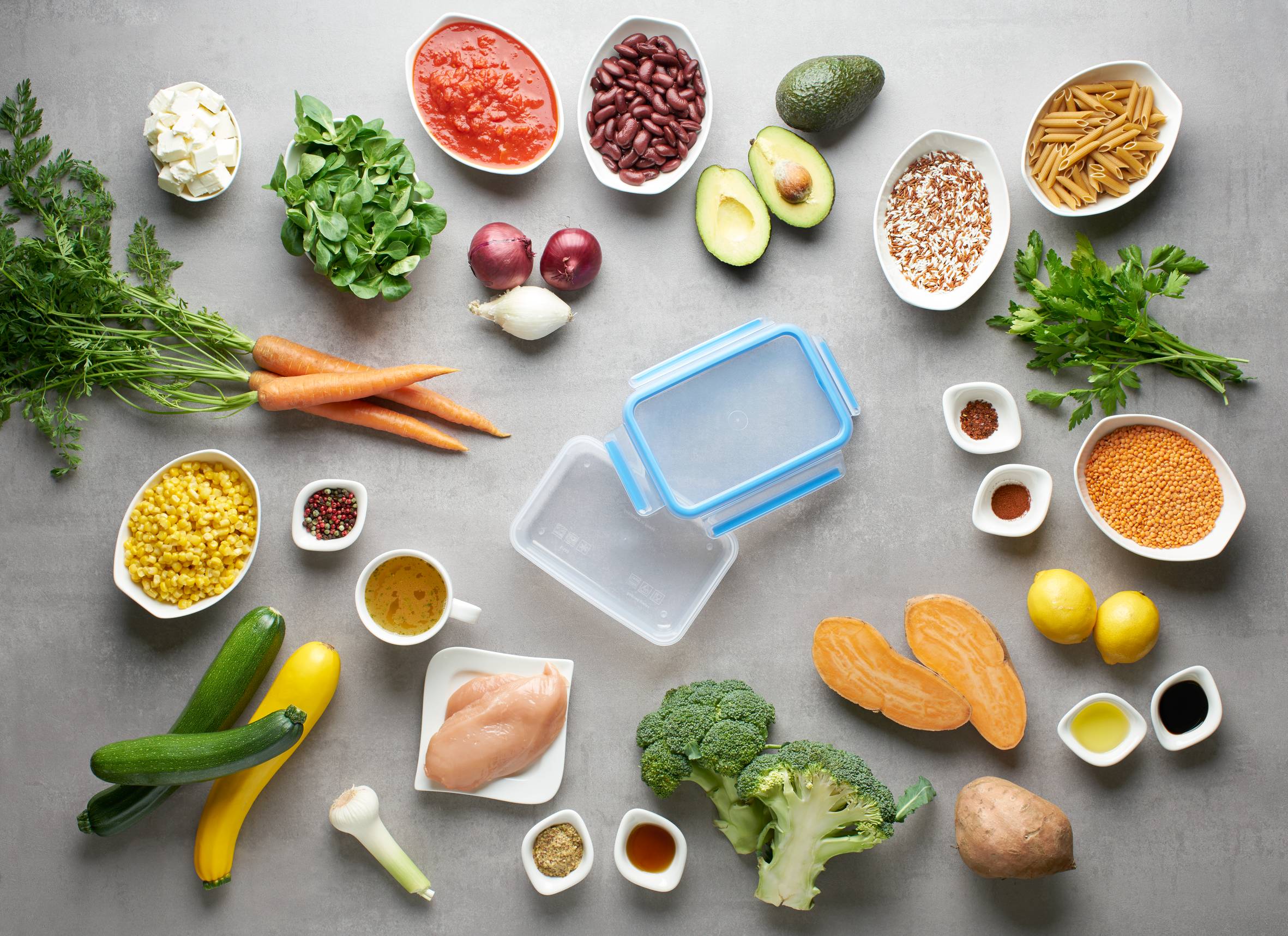 Set 5 Contenitori per Alimenti Masterseal Fresh 0,8L