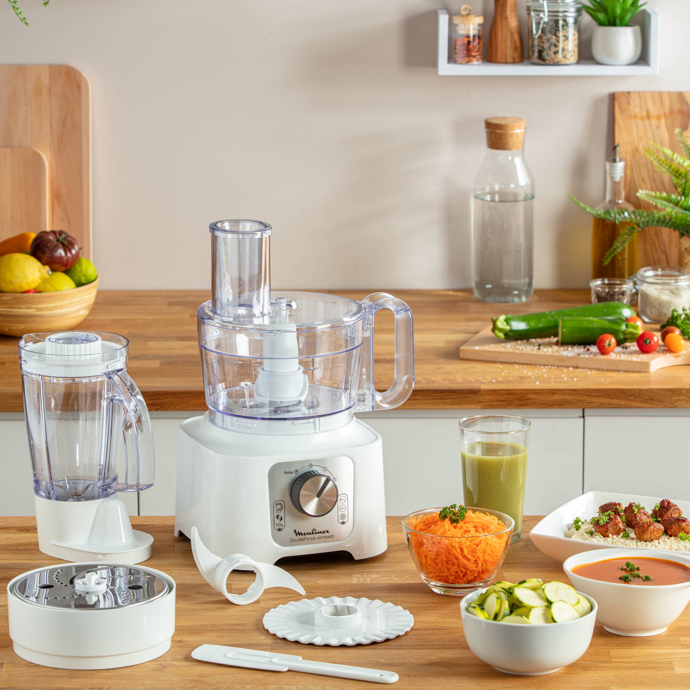 Robot da cucina multifunzione DoubleForce Compact