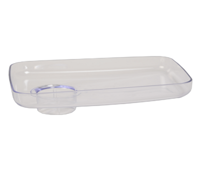 Vassoio in plastica trasparente SS-193511