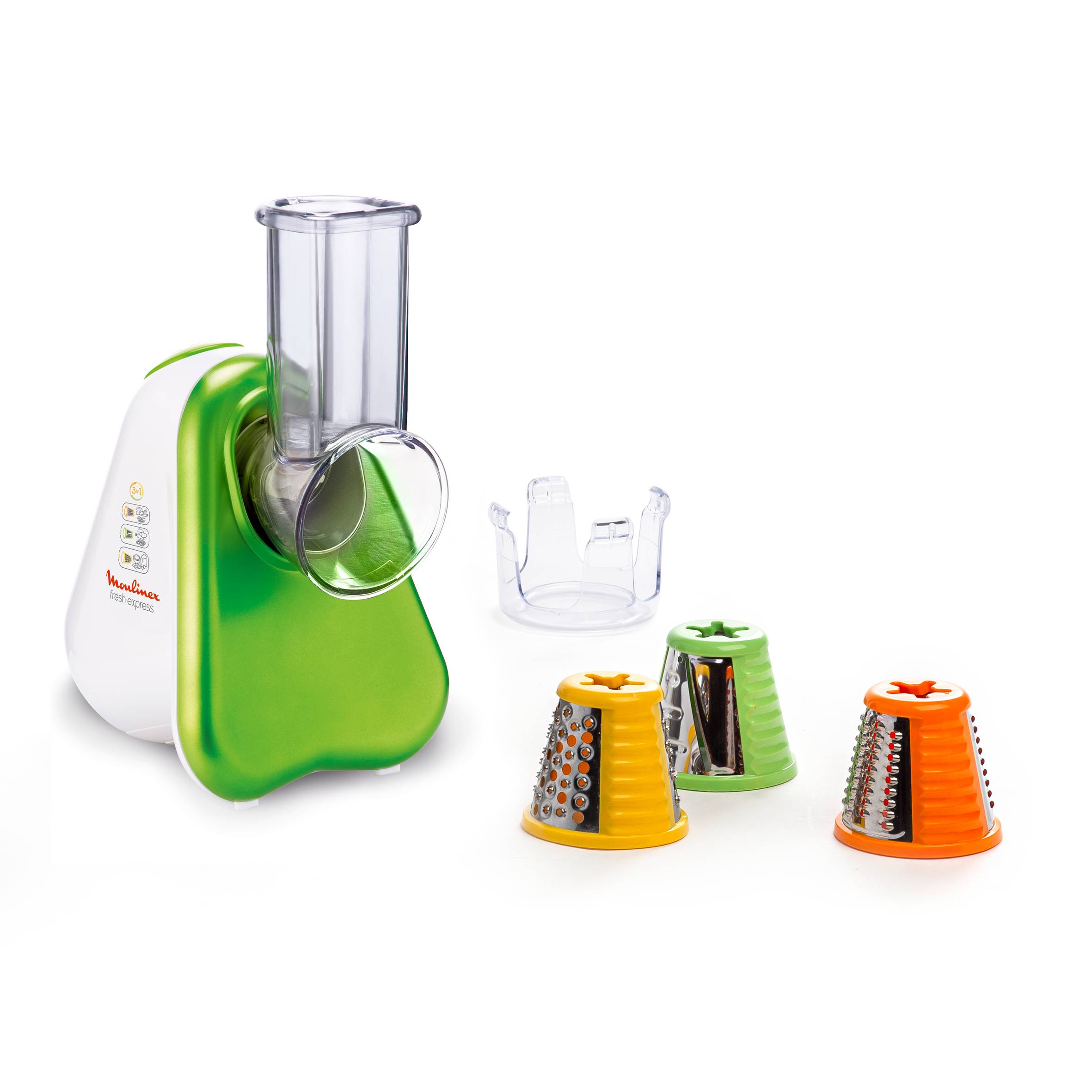 Tritatutto Fresh Express Green 3 coni