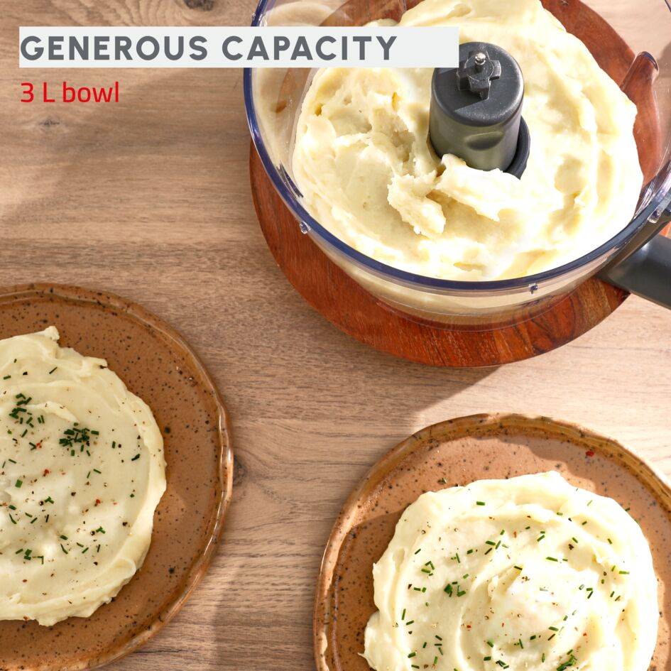 Robot da cucina multifunzione DoubleForce 3L Grey