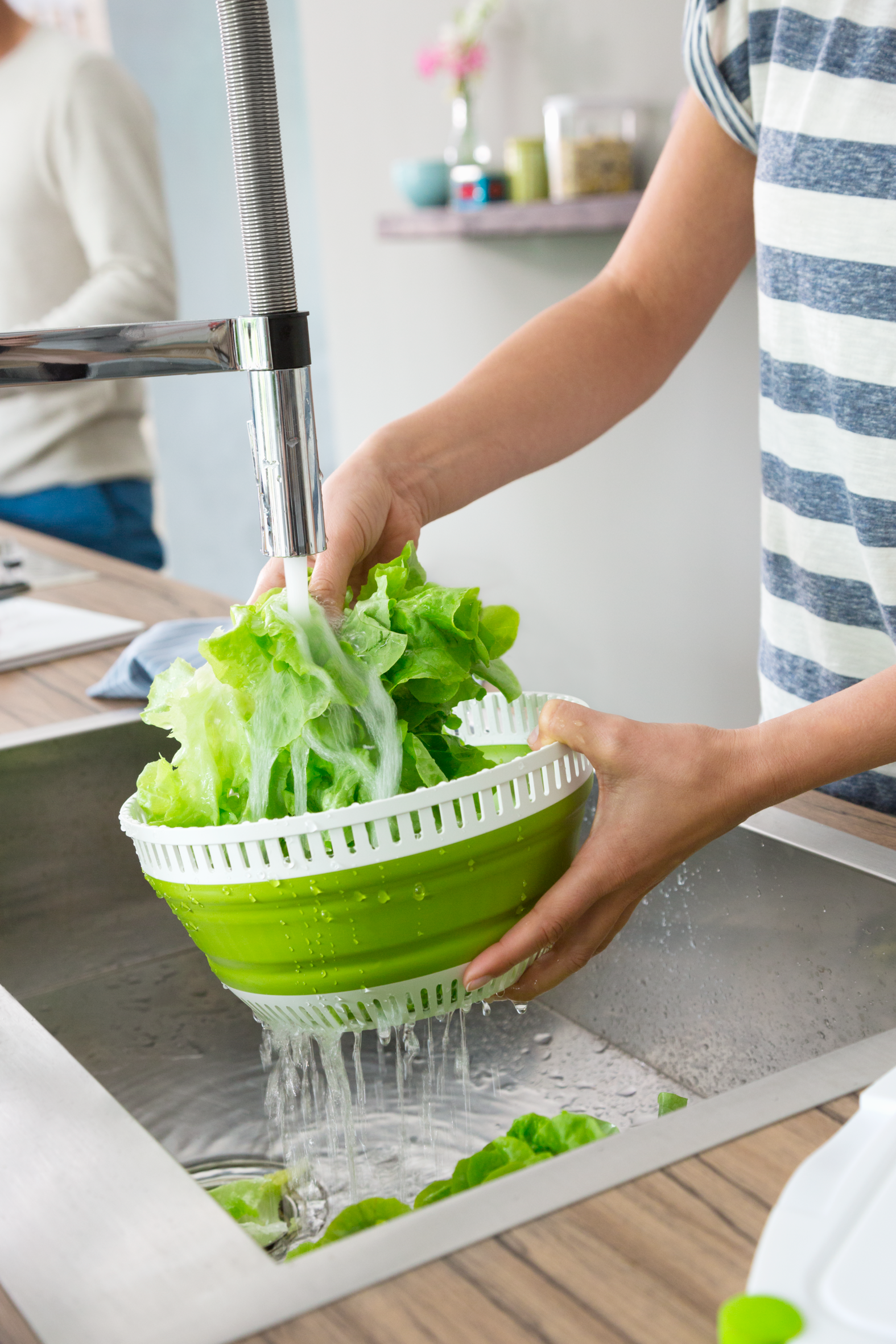 Centrifuga pieghevole per insalata 4 L