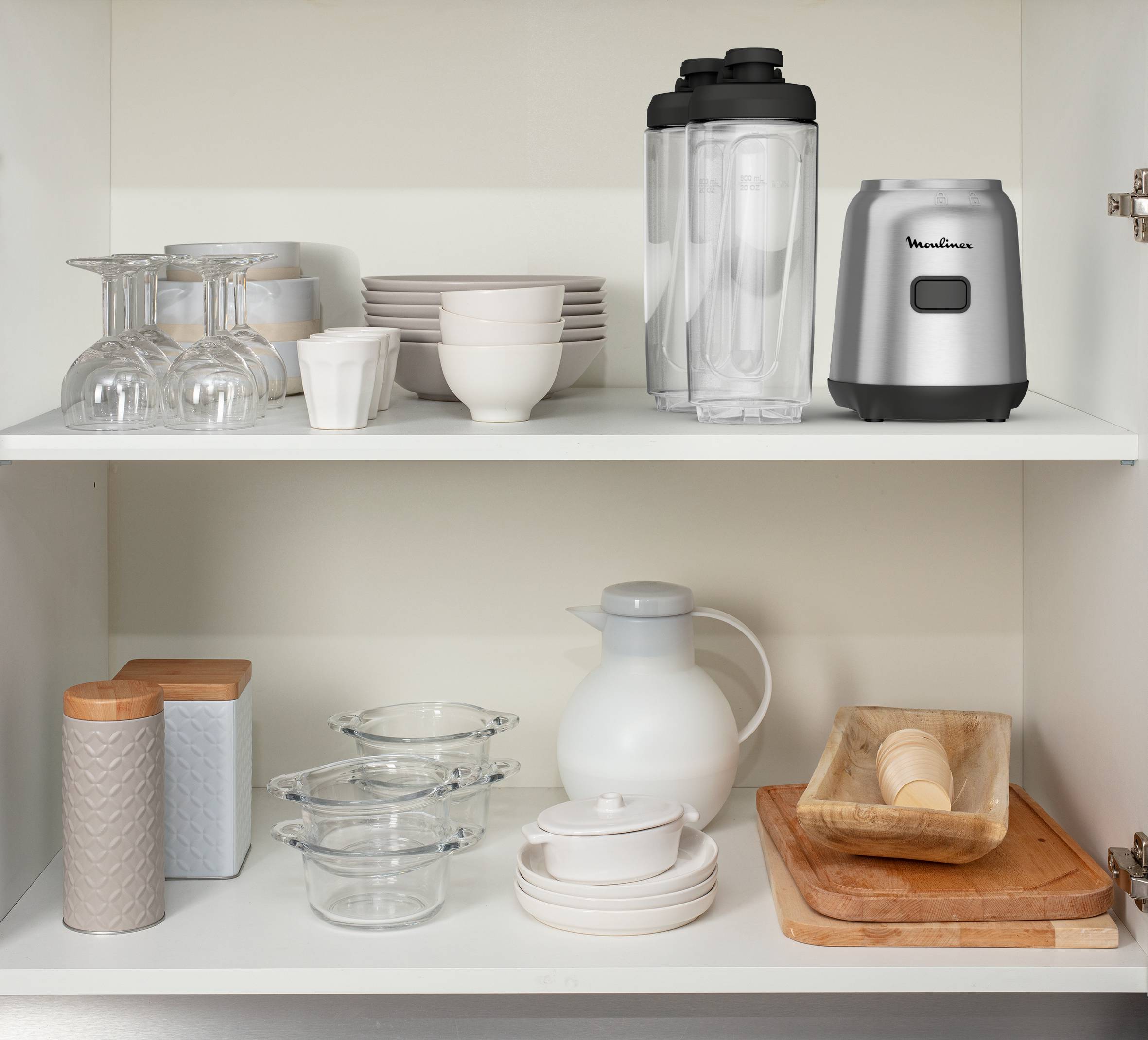 Frullatore Mix&Move con 2 bottiglie da viaggio