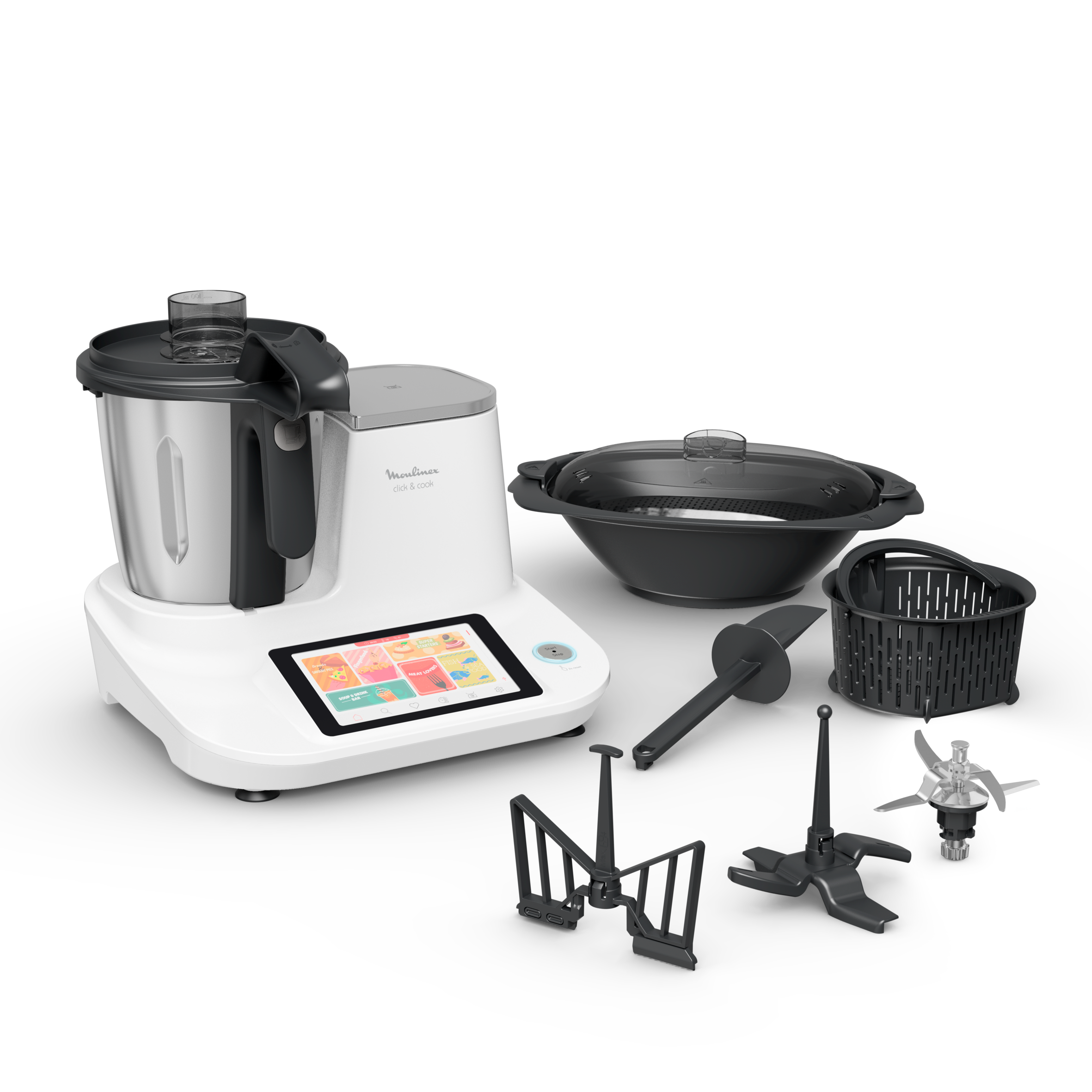 Robot da cucina multifunzione Click&Cook 3,6L