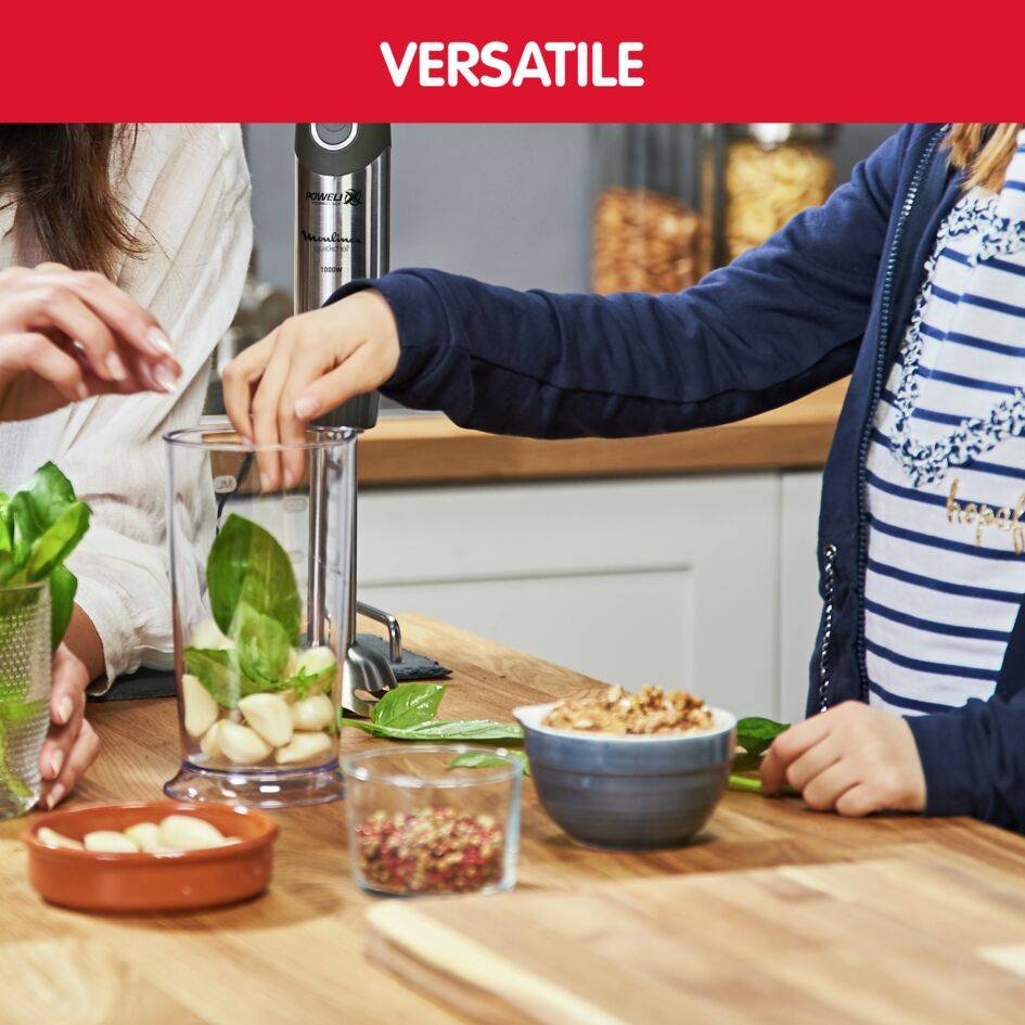 Mixer ad immersione Quickchef 3 in 1