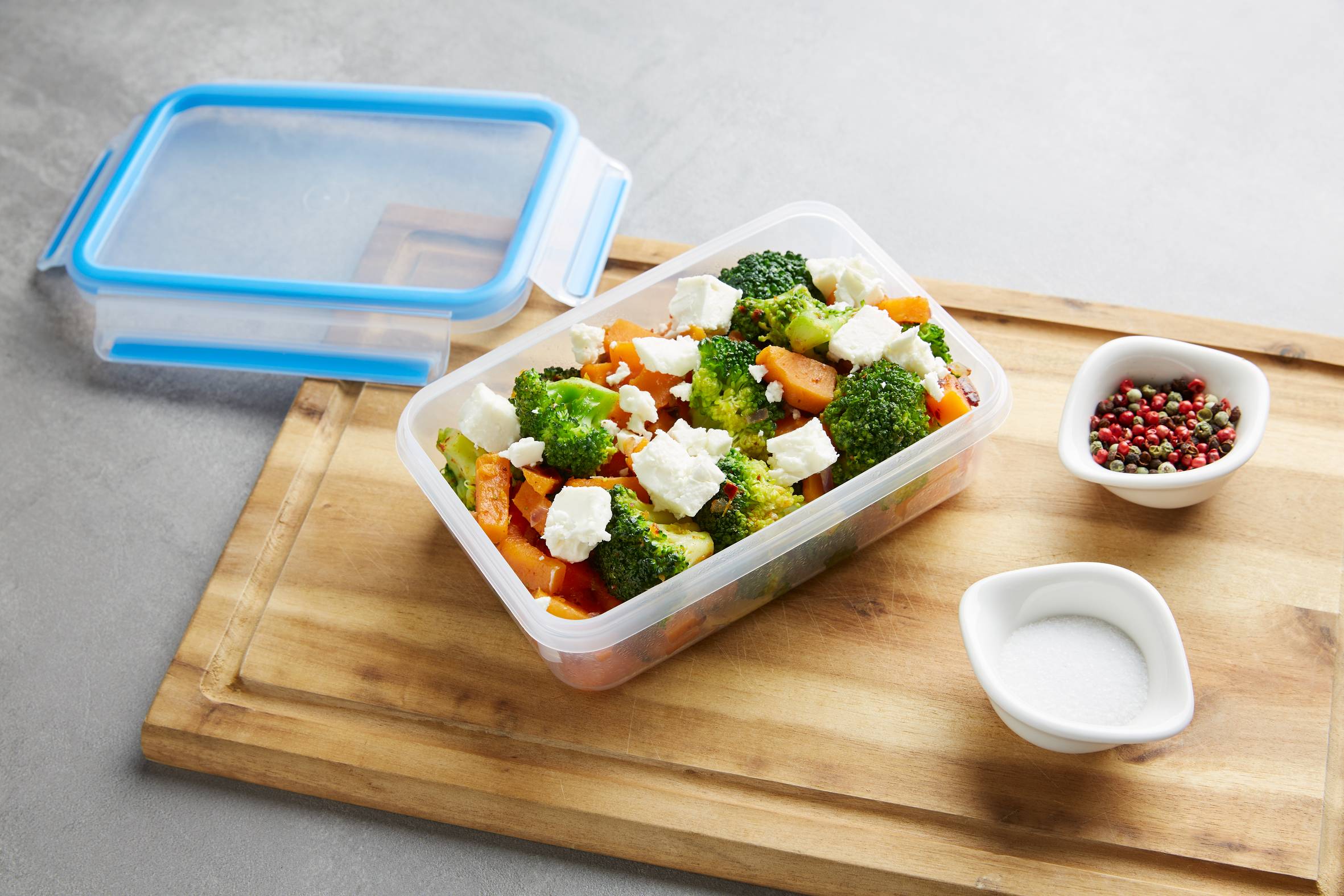 Set 5 Contenitori per Alimenti Masterseal Fresh 0,8L