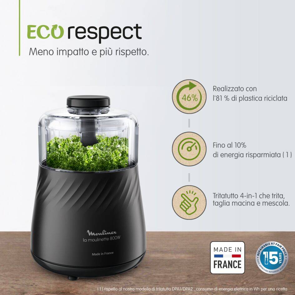 Tritatutto La Moulinette Eco Respect