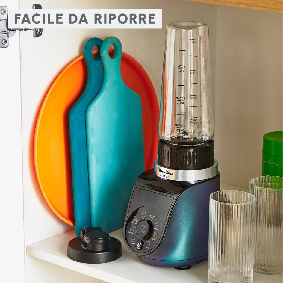 Frullatore Blend Up con 2 bottiglie da viaggio