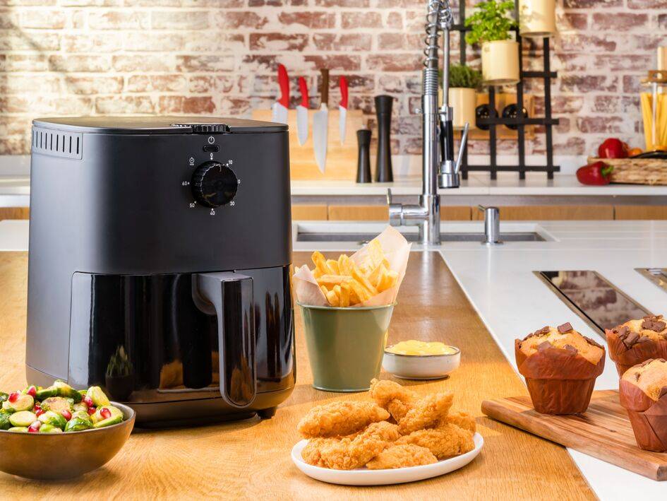 Contenitore Nero (Seconda Versione) per 4618 Airy Fryer Digital 7 L Ariete