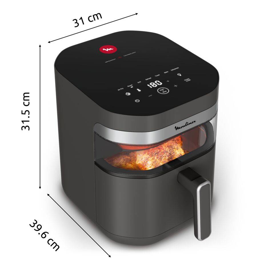 Easy Fry Infrared, Friggitrice ad Aria, Risultati Croccanti, Tecnologia Infrared