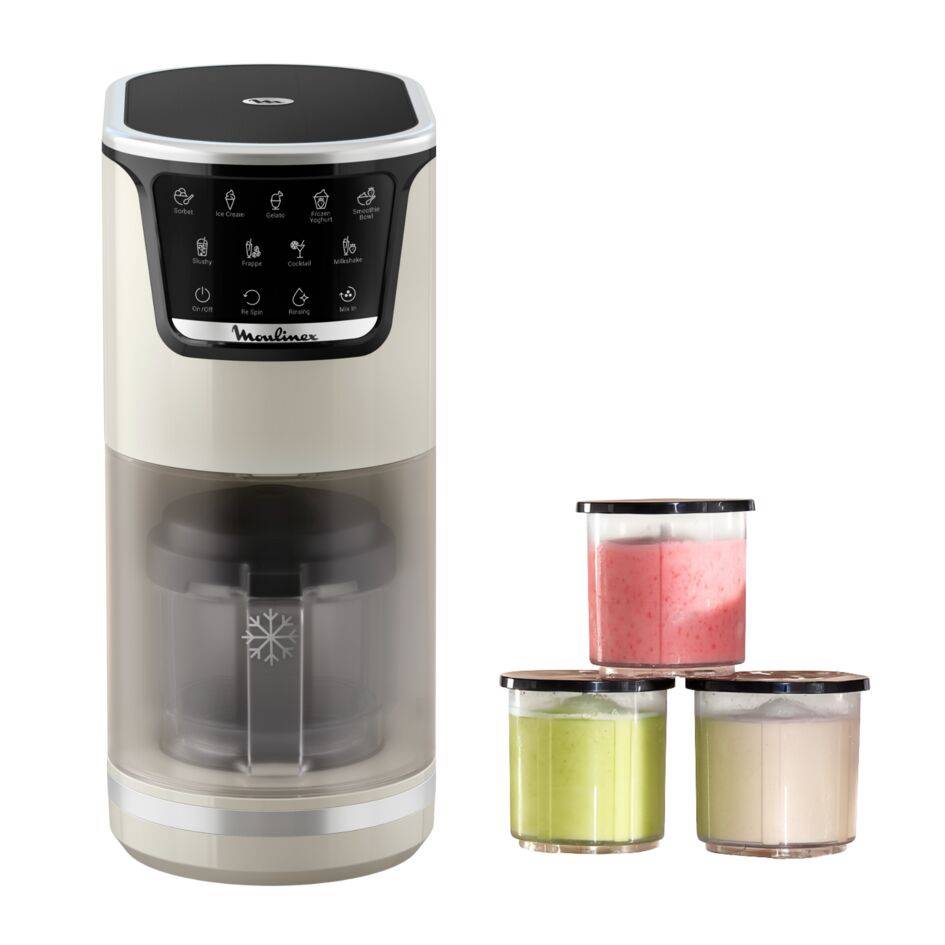 Dolci, Gelatiera, 10 Programmi in 1, Pulizia con Risciacquo Automatico