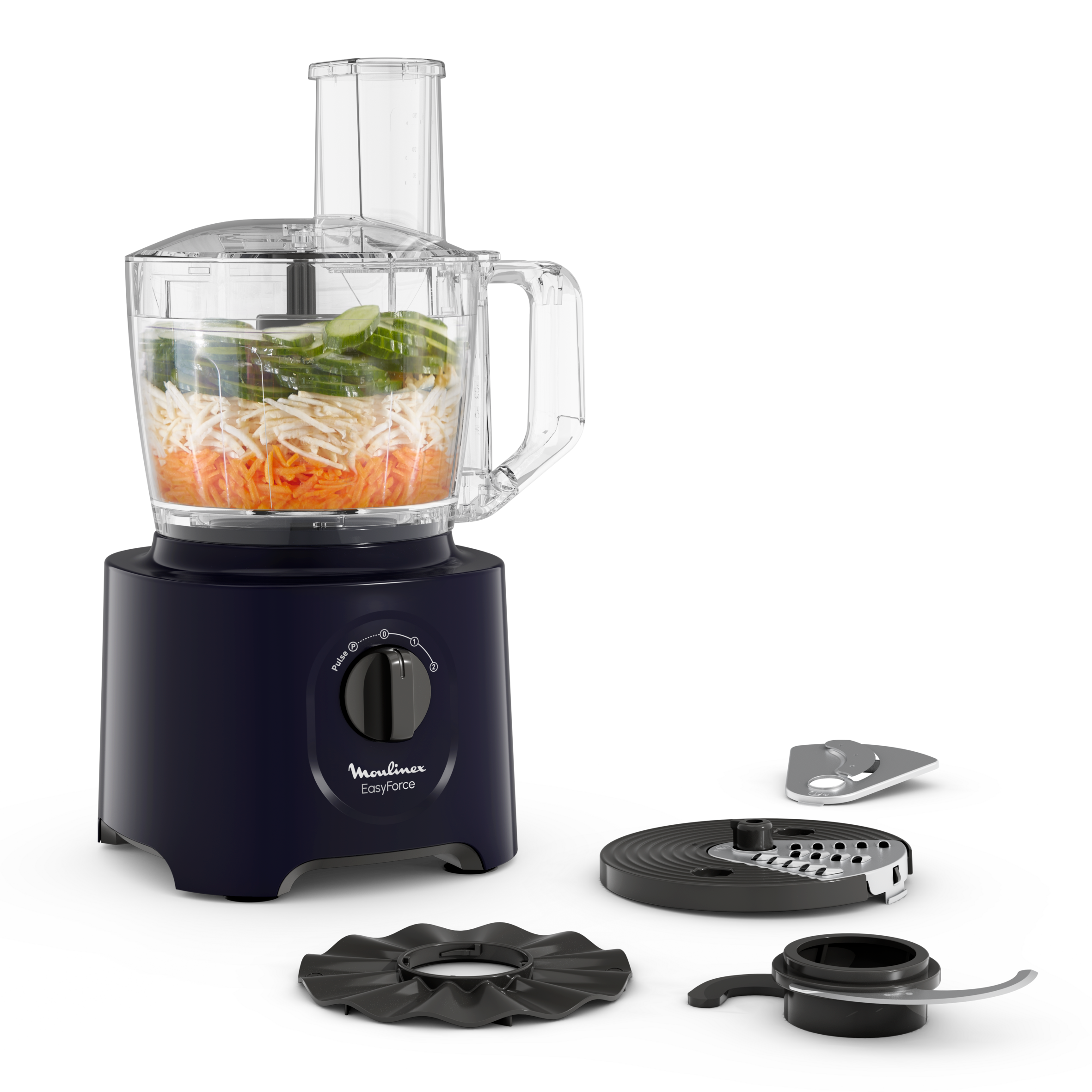 Easy Force, Robot da Cucina, 4 Accessori, 15 Funzioni