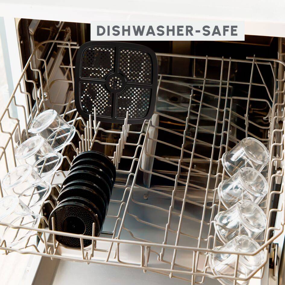 Barattoli in vetro, set da 8 pezzi, compatibili con friggitrice ad aria Easy Fry Silence 5L