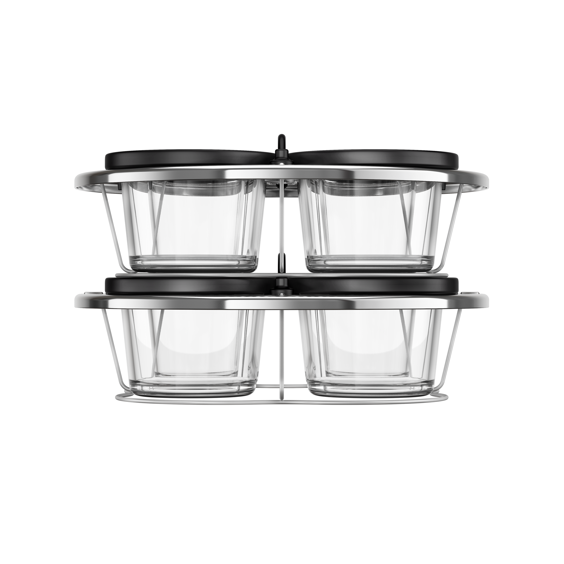 Accessorio set 8 vasetti in vetro per Multicooker Cookeo