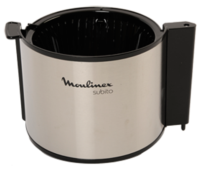 Portafiltro grigio con valvola SS-201748