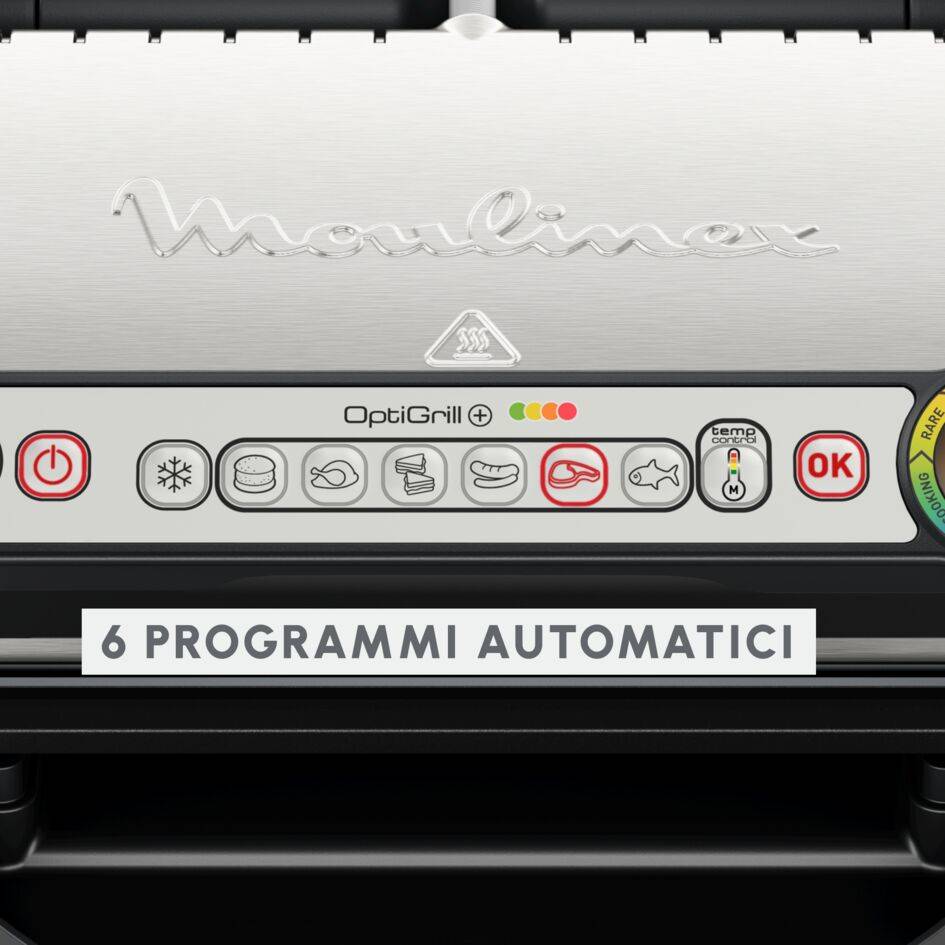 Griglia elettrica intelligente Optigrill+