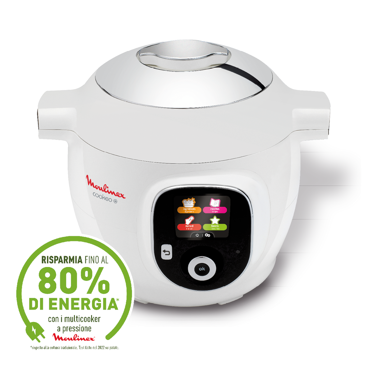 Multicooker Cookeo+ White 6L