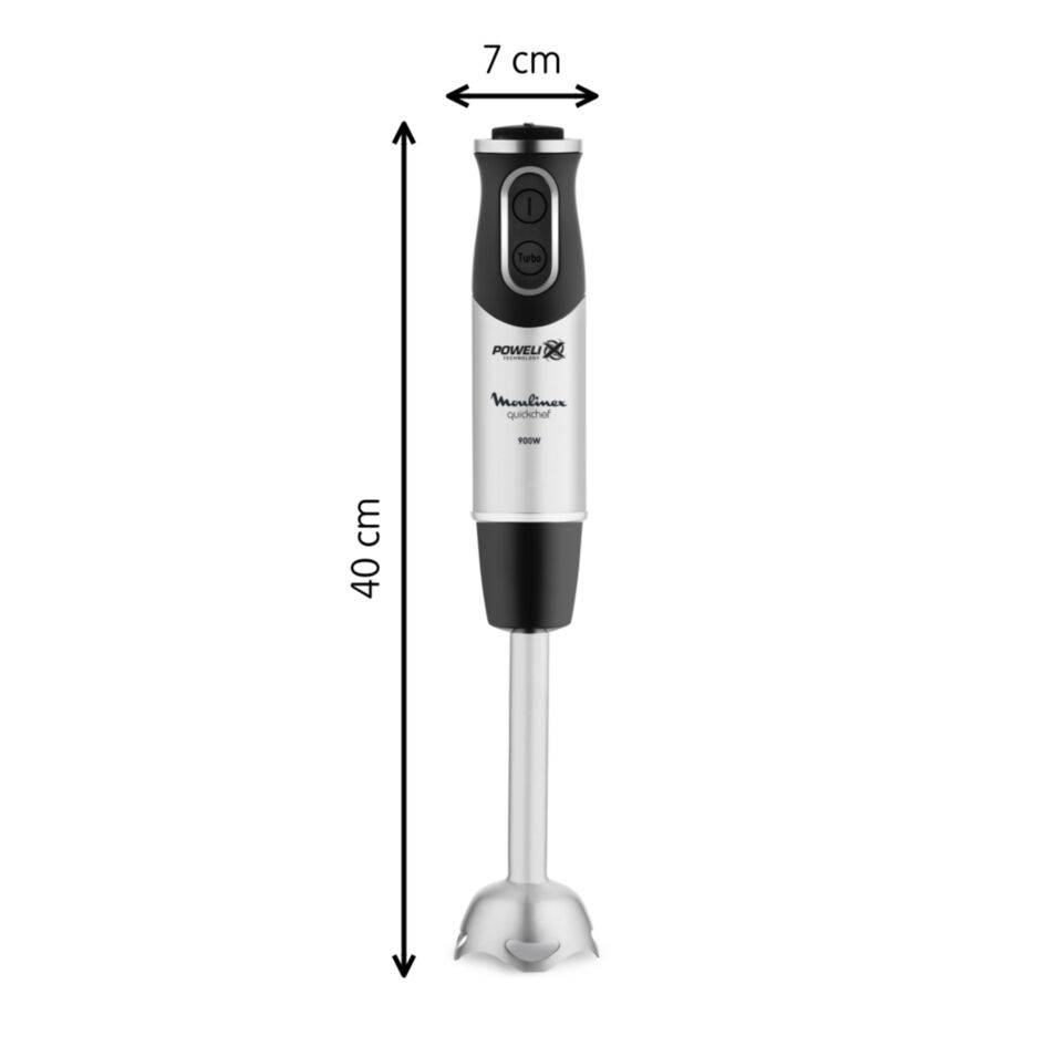 Mixer ad immersione Quickchef 3 in 1